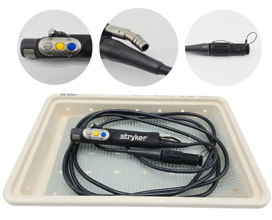 Stryker 375-704-500 Formula Core Shaver Handpiece with 233-410-000 Tray Set
