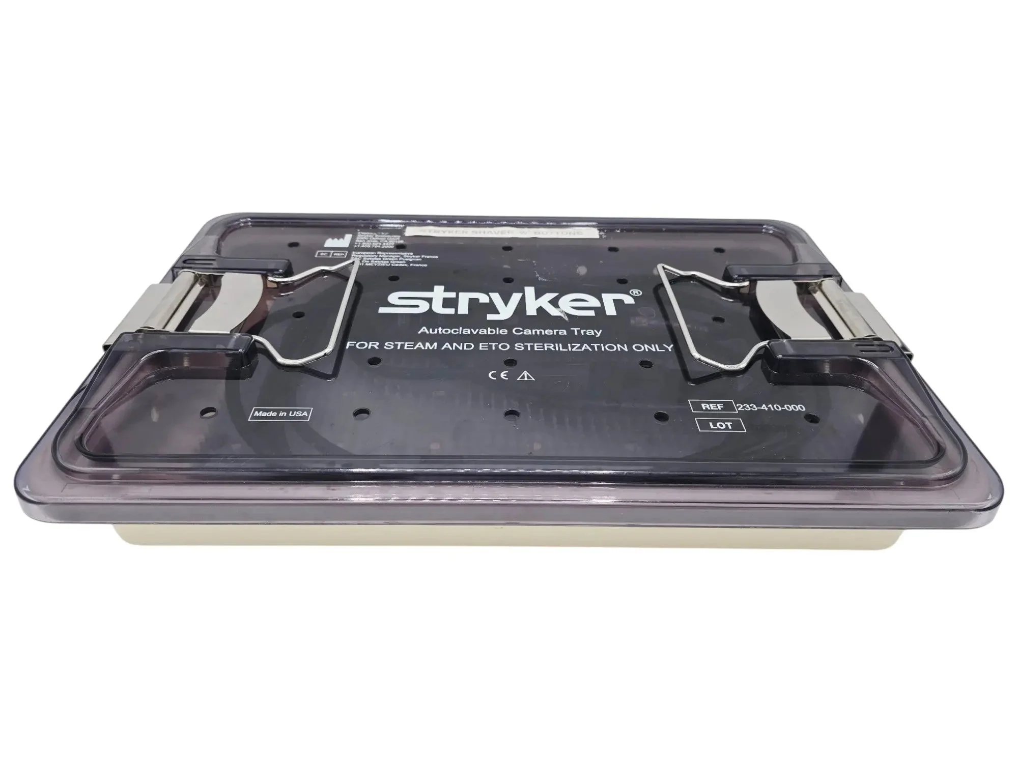 Stryker 375-704-500 Formula Core Shaver Handpiece with 233-410-000 Tray Set - Image 2
