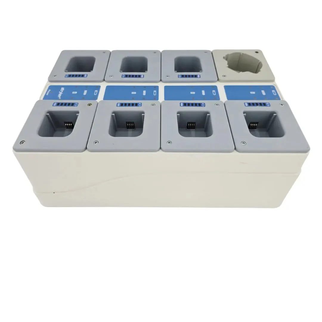 Stryker 400-655 T4/ Flyte Eight Station Steri-Shield Battery Charger 120V