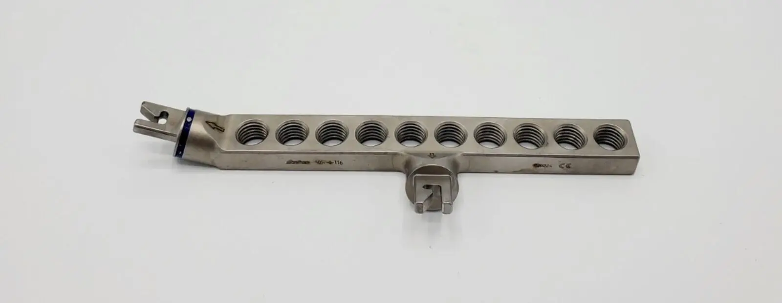 Stryker 5057-1-116 Drill Guide Block 10 Hole Hoffmann Orthopedic 5-1/2" - Image 3