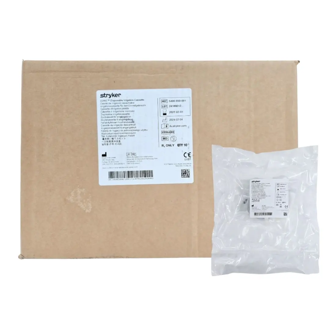 Stryker 5400-050-001 CORE Disposable Irrigation Cassette 10/CS