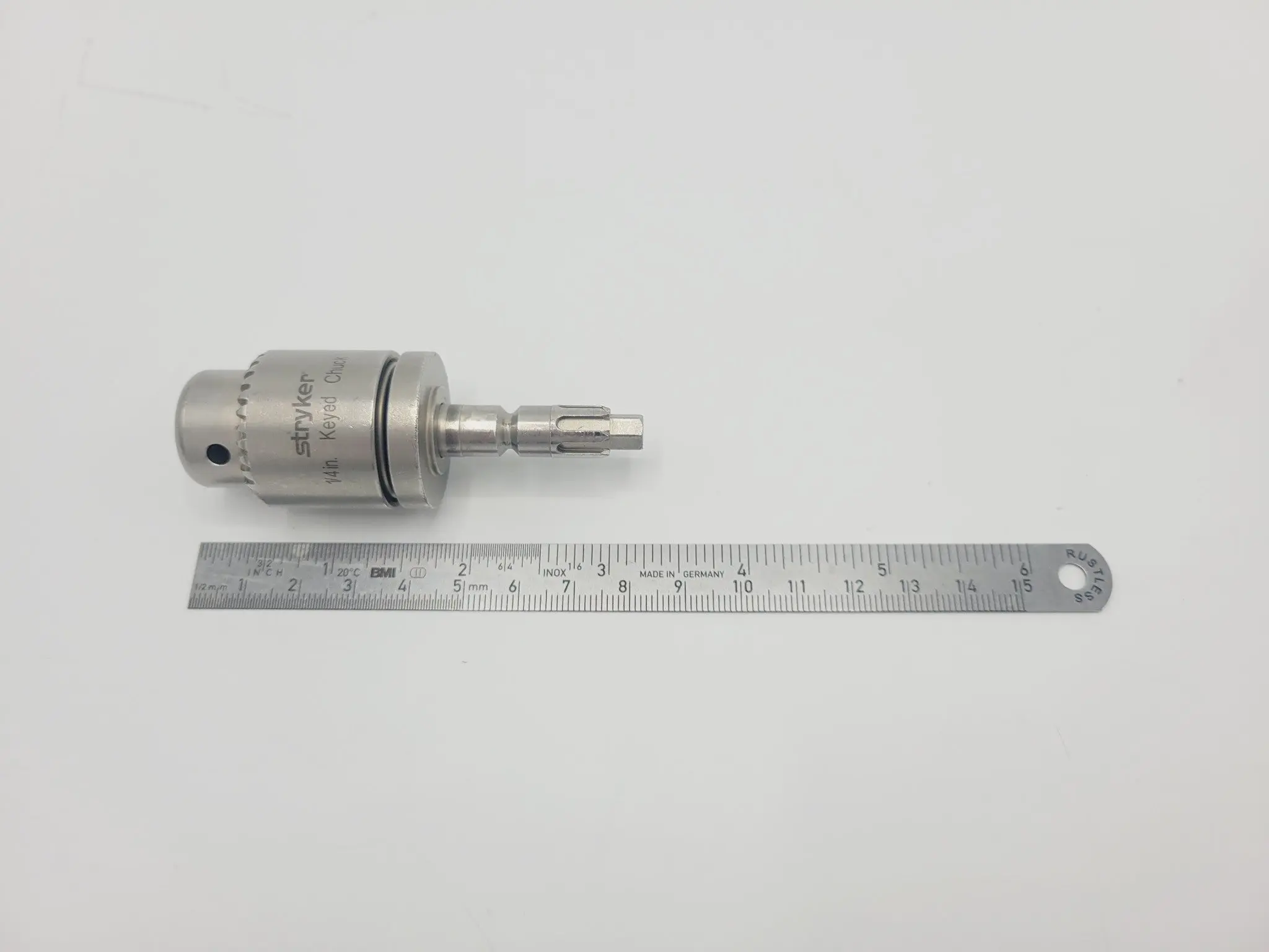 Stryker 6203-131-000 1/4" Keyed Jacobs Chuck Attachment 3-1/4" - Image 3