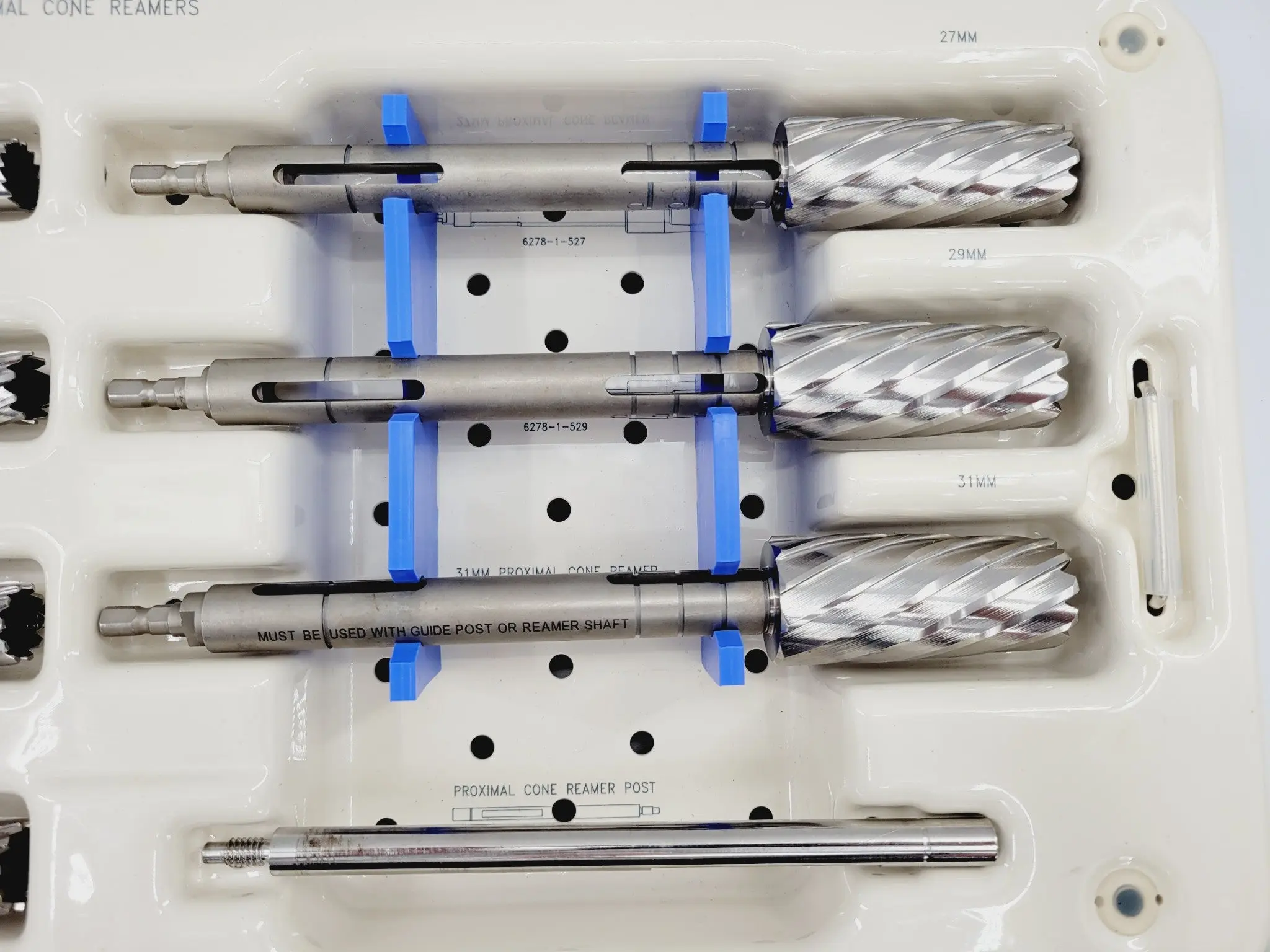 Stryker 6278-9-942 Restoration Modular Proximal Cone Reamer Tray Set - Image 3