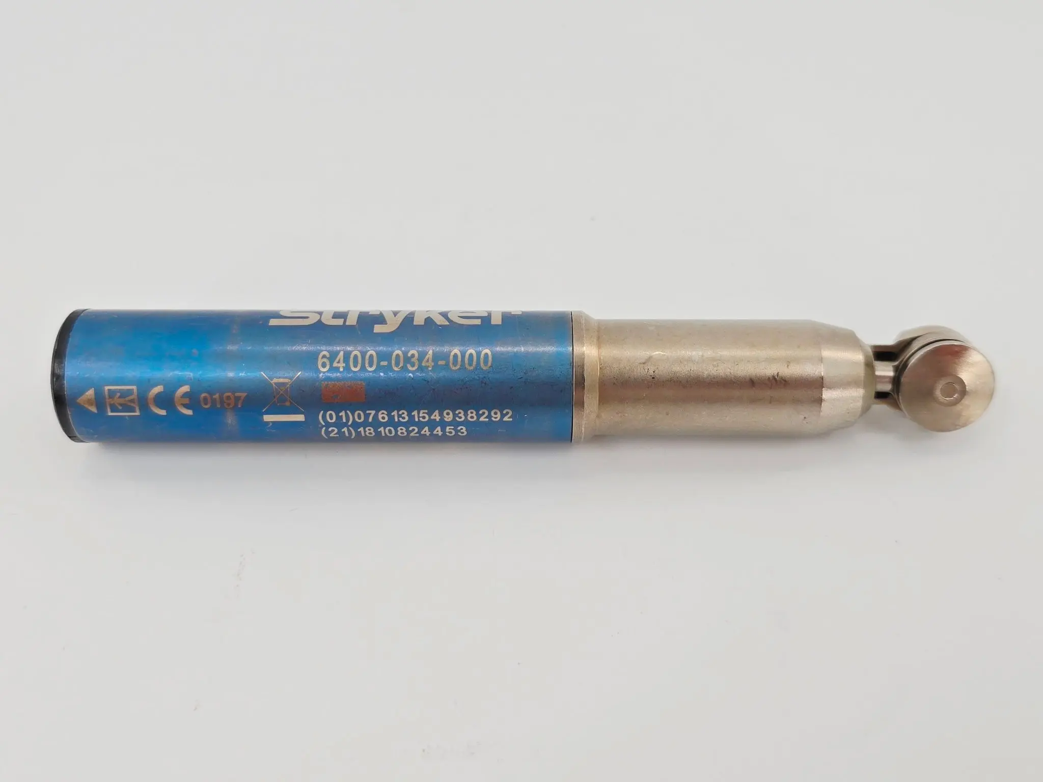 Stryker 6400-034-000 RemB Electric Sagittal Saw Handpiece 5-3/8" - Image 3
