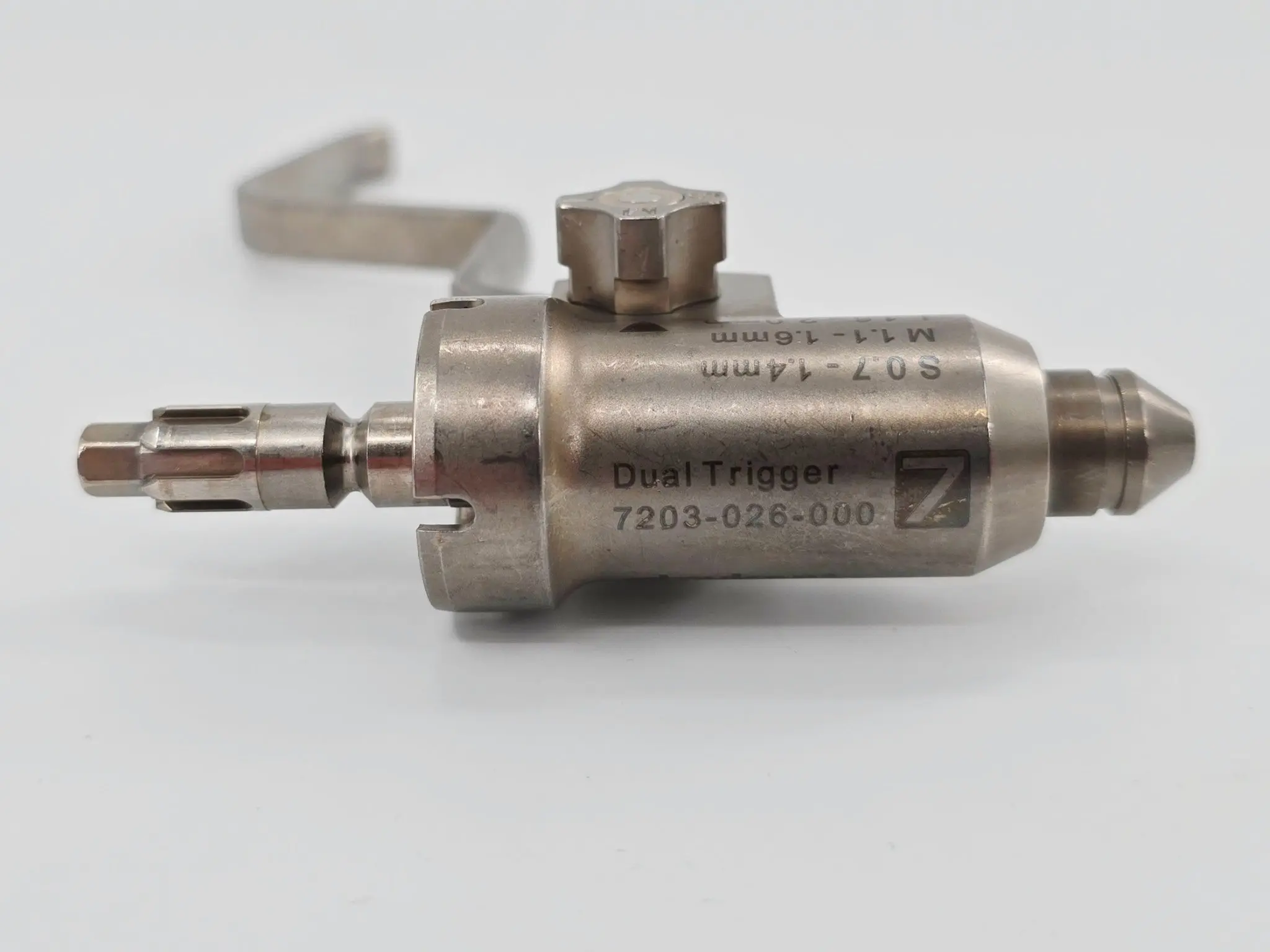 Stryker 7203-026-000 System 7 Dual Trigger Adjustable Wire Collet 0.7-2.0mm - Image 3