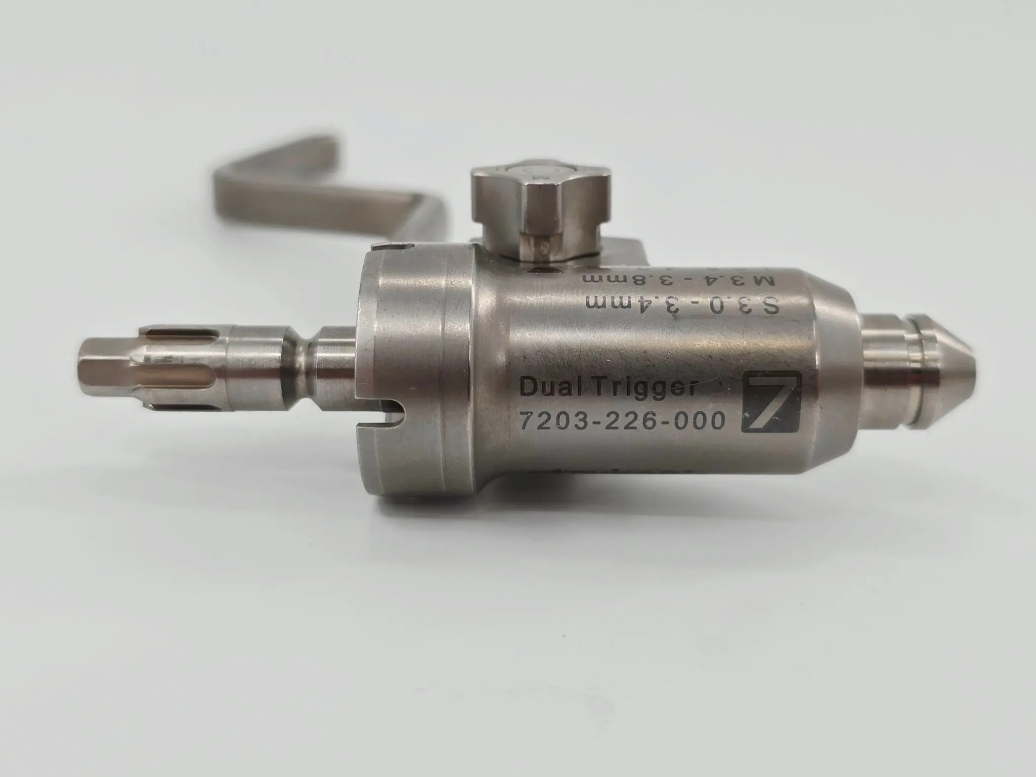 Stryker 7203-226-000 System 7 Dual Trigger Adjustable Large Collet 3.0-4.2mm - Image 3