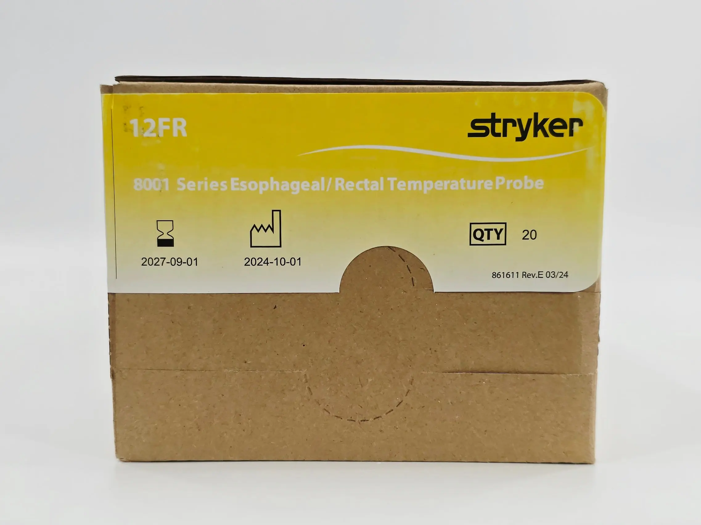 Stryker 8001-063-412 8001 Series Esophageal/Rectal Temperature Probe 12Fr. BX/20 - Image 3