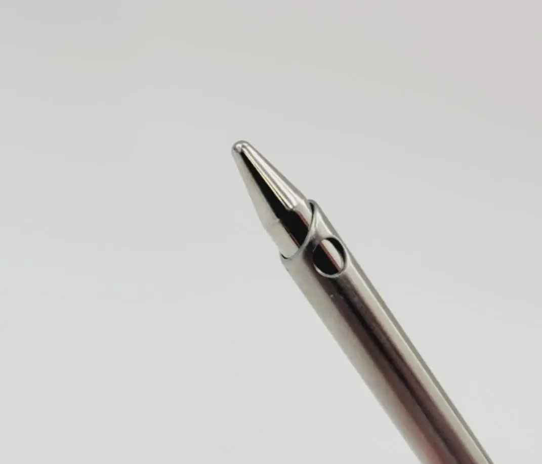 Stryker Cutter Cannula 275-722-300 with Hole 4.5mm 4-1/2" - Image 3
