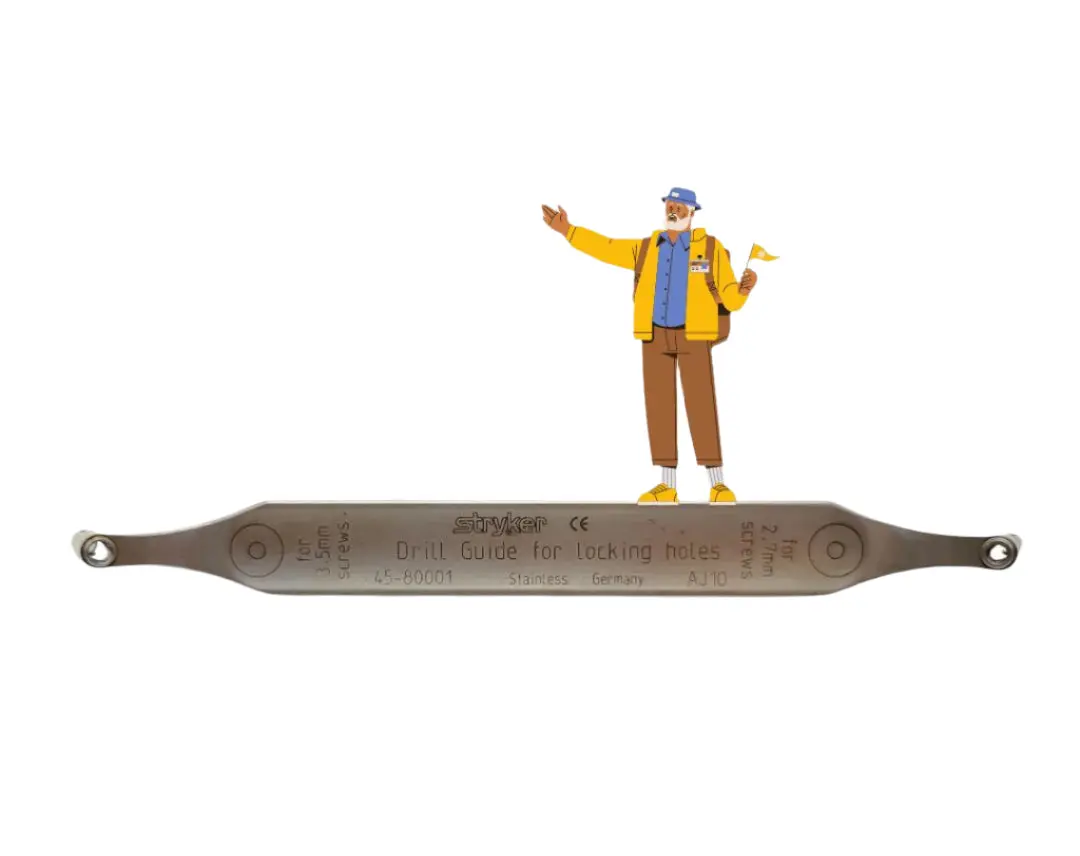 Stryker Drill Guide 45-80001 Drill Guide Orthopedic