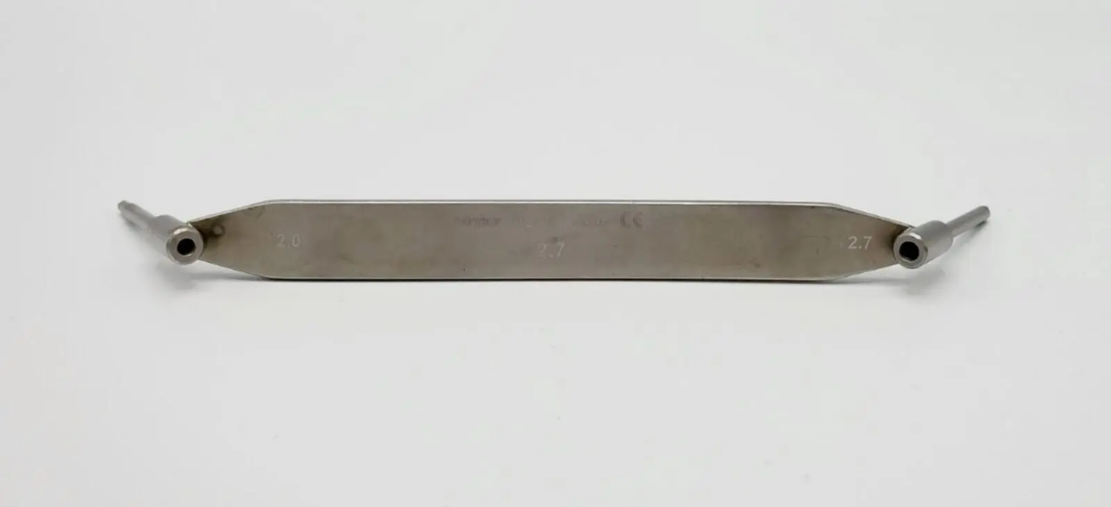 Stryker drill guide 702416 Double Drill Guide Orthopedic ø2.0/2.7mm 7-1/2" - Image 2