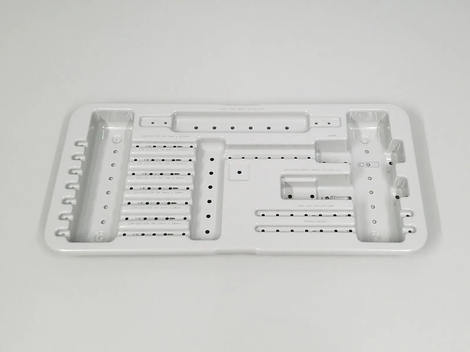 Stryker Endoscopy Instrument 05804 Sterilization Tray 20-1/2" x 9-11/16" x 1-3/4 - Image 2
