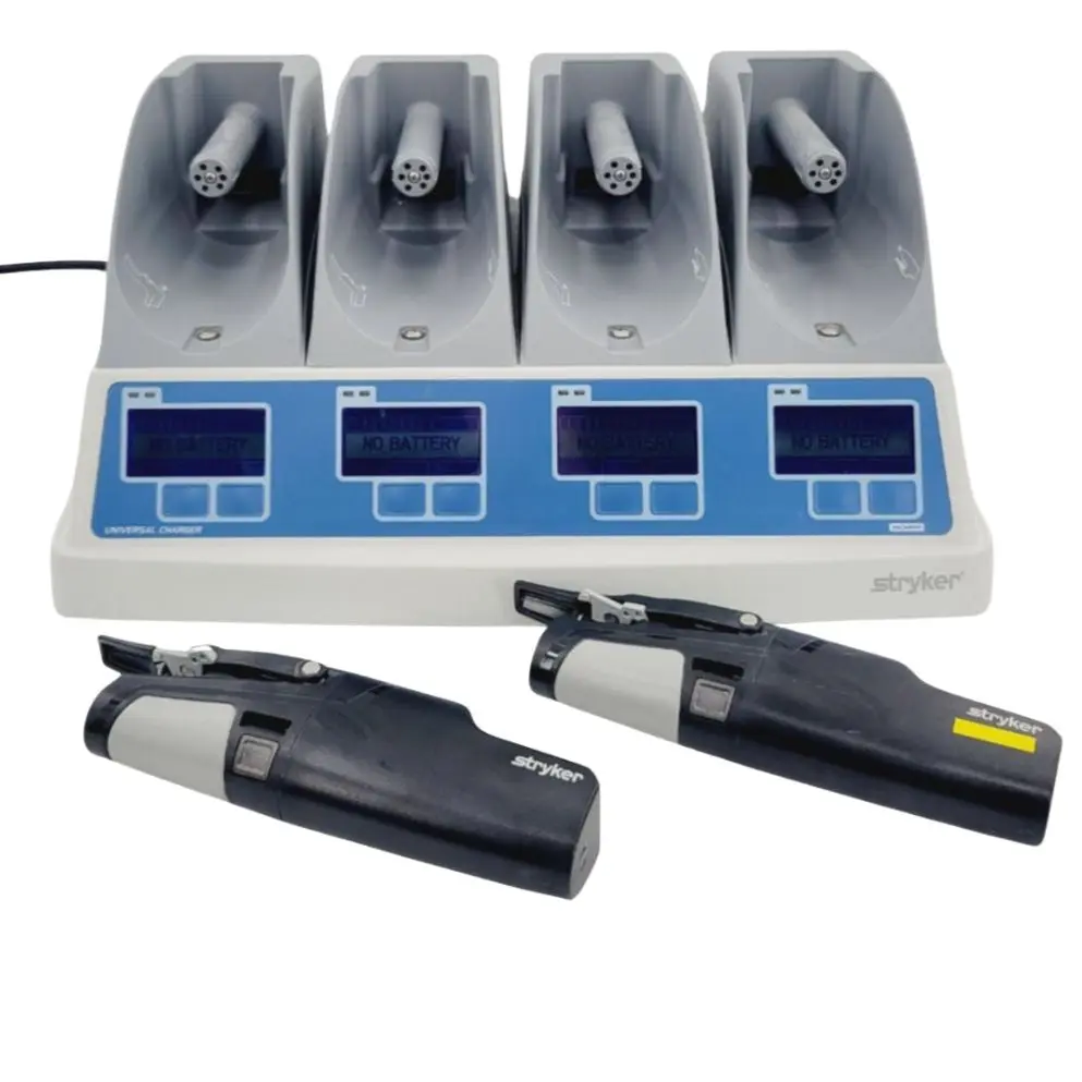 Stryker 7100-190-000 F1 Universal Battery Charger w/ 2 Smartgrips Pencil Modules