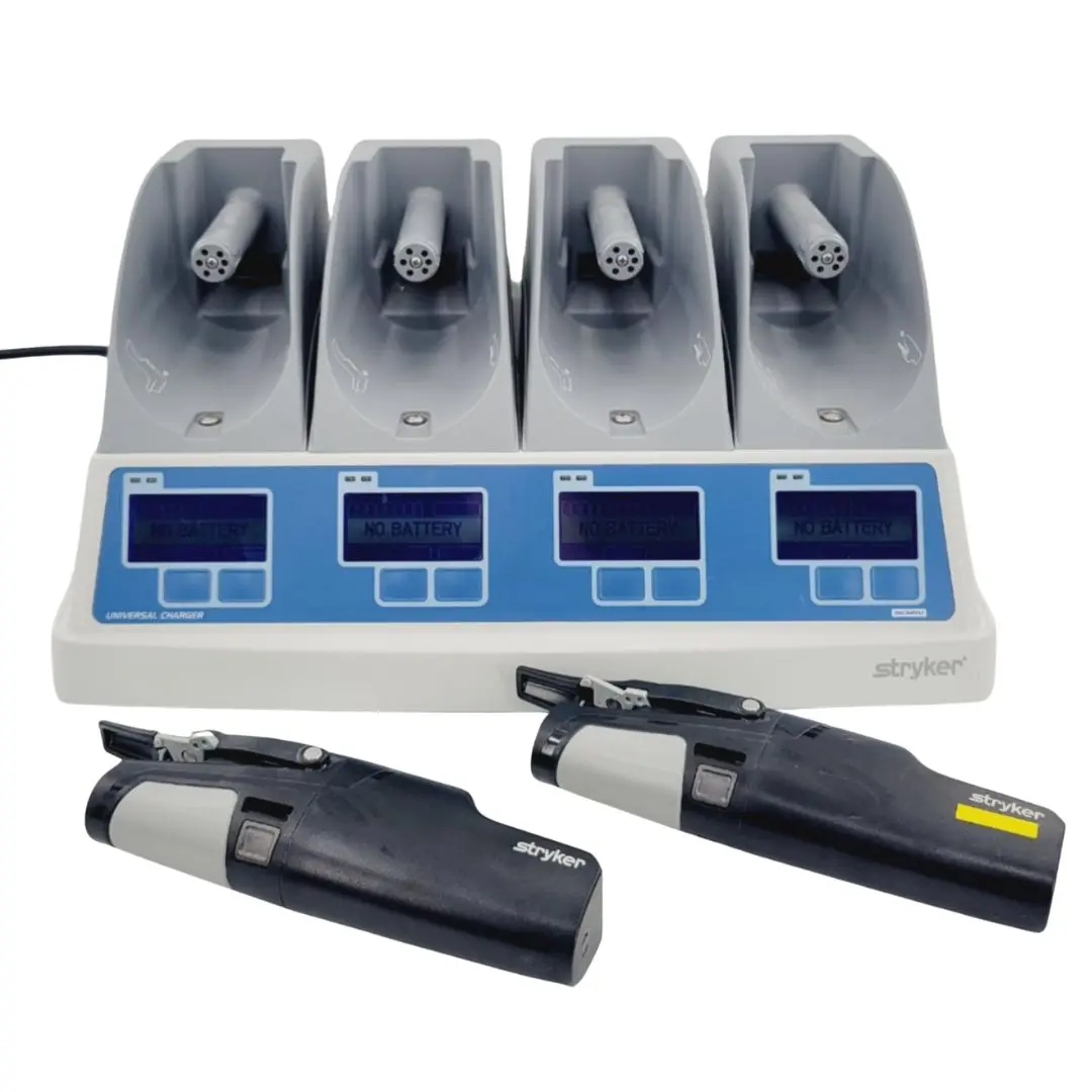 Stryker 7100-190-000 F1 Universal Battery Charger w/ 2 Smartgrips Pencil Modules - Image 2