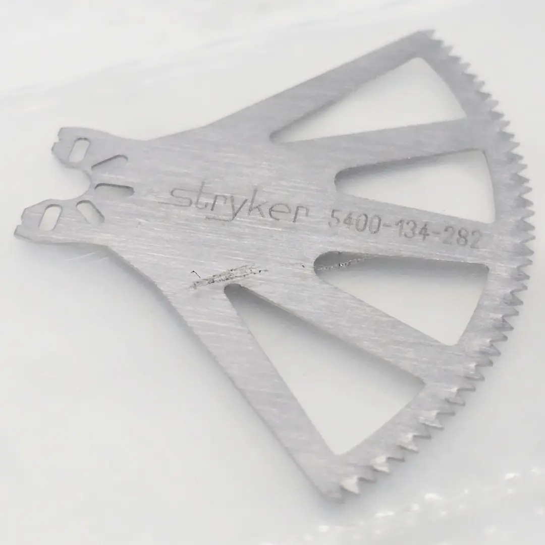 Stryker Fan Blade 5400-134-282  Offset 53.5 x 0.38 x 32.0mm Exp 2027-06-01 NEW - Image 4