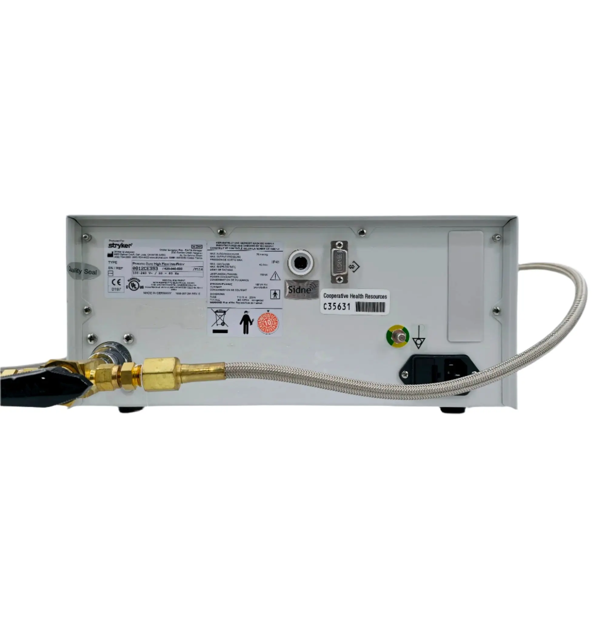 Stryker insufflator 620-040-600 PneumoSure High Flow Insufflator Endoscopy - Image 2