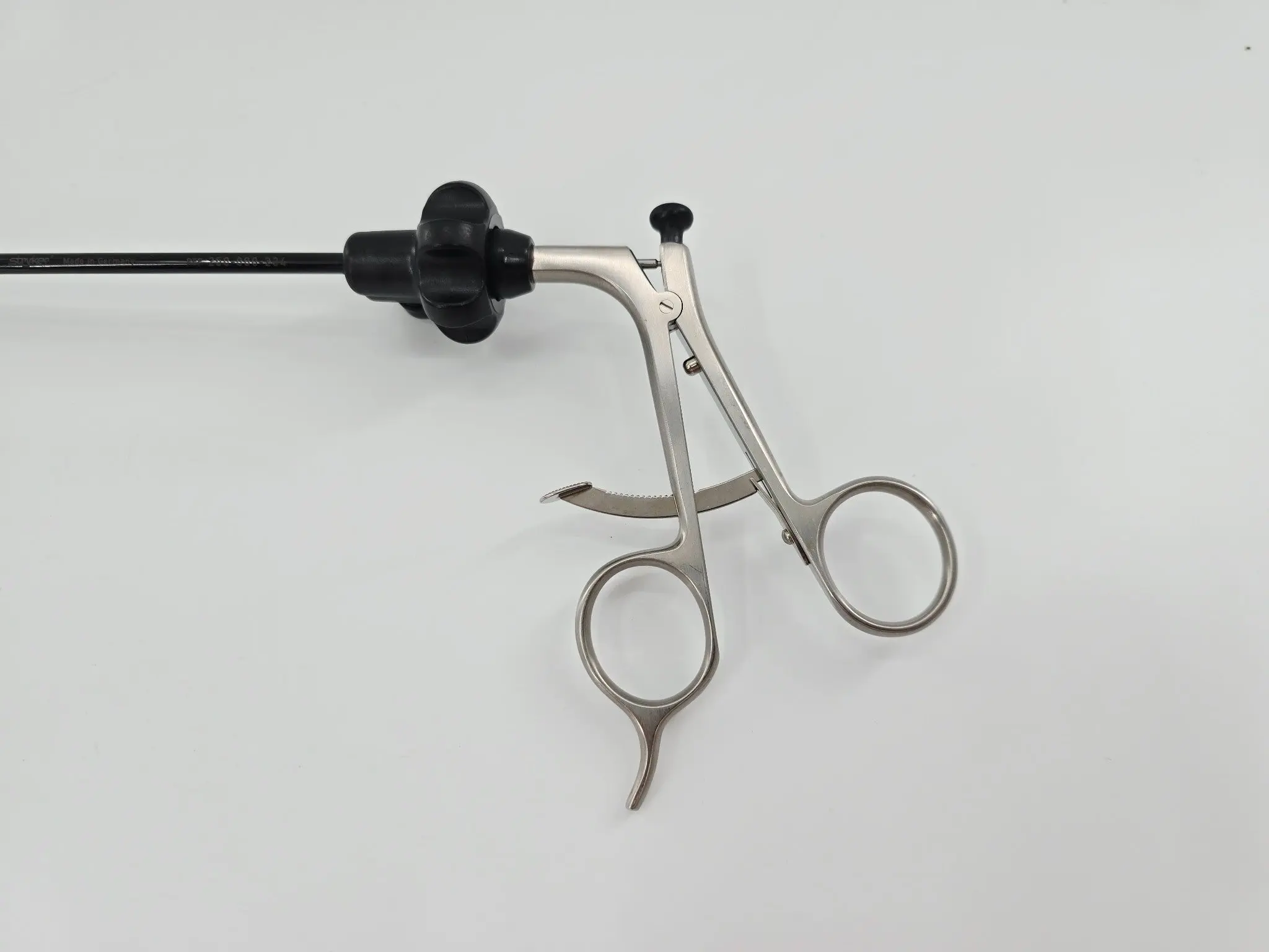 Stryker Laparoscopic Grasper 250-080-234 Laparoscopic Grasper w/ 250-080-697 Retention Grasper Insert 18-3/4" - Image 3