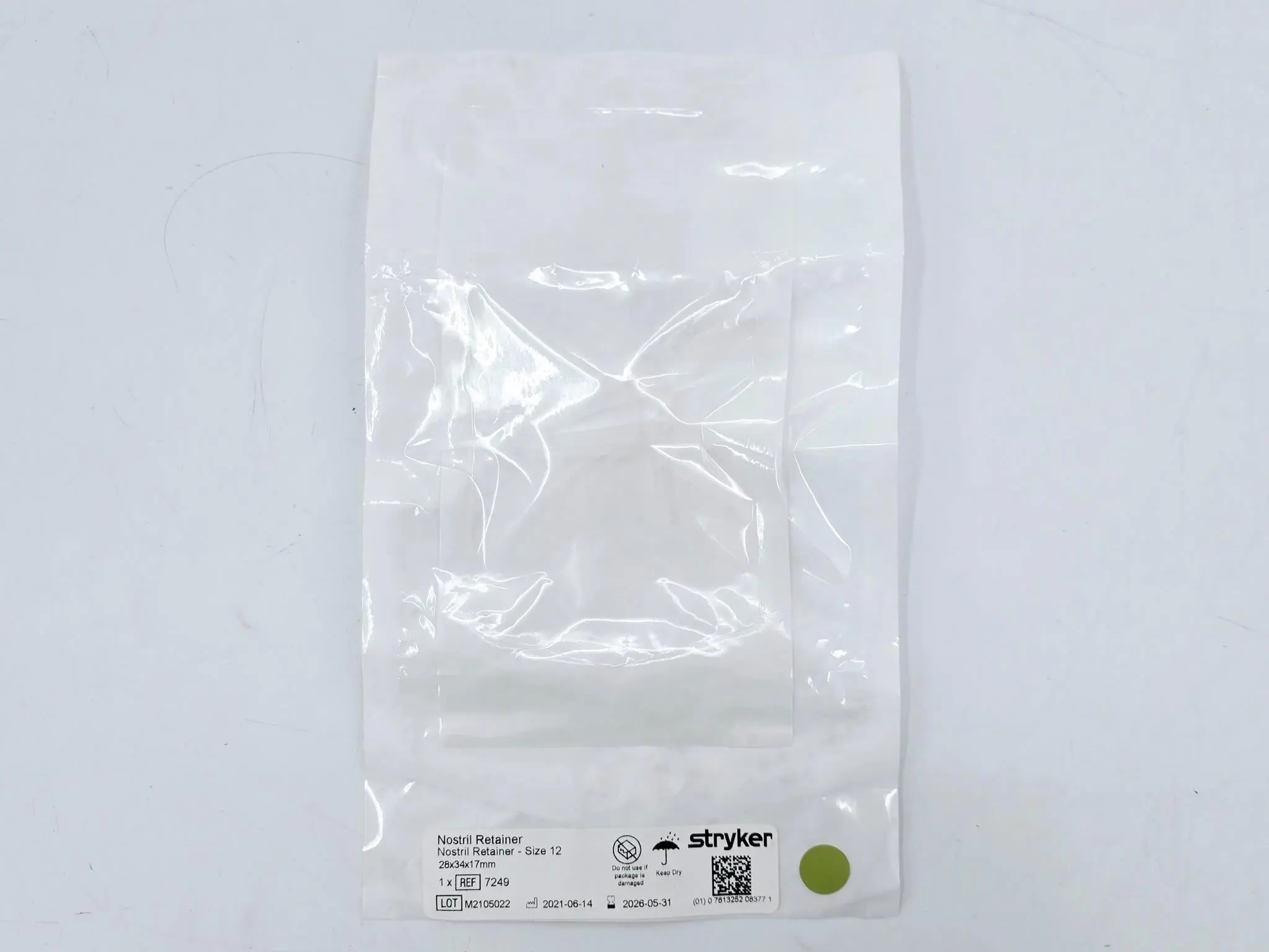 Stryker nostril retainer 7249 Nostril Retainer 28mm x 34mm x 17mm Size 12 - Image 2