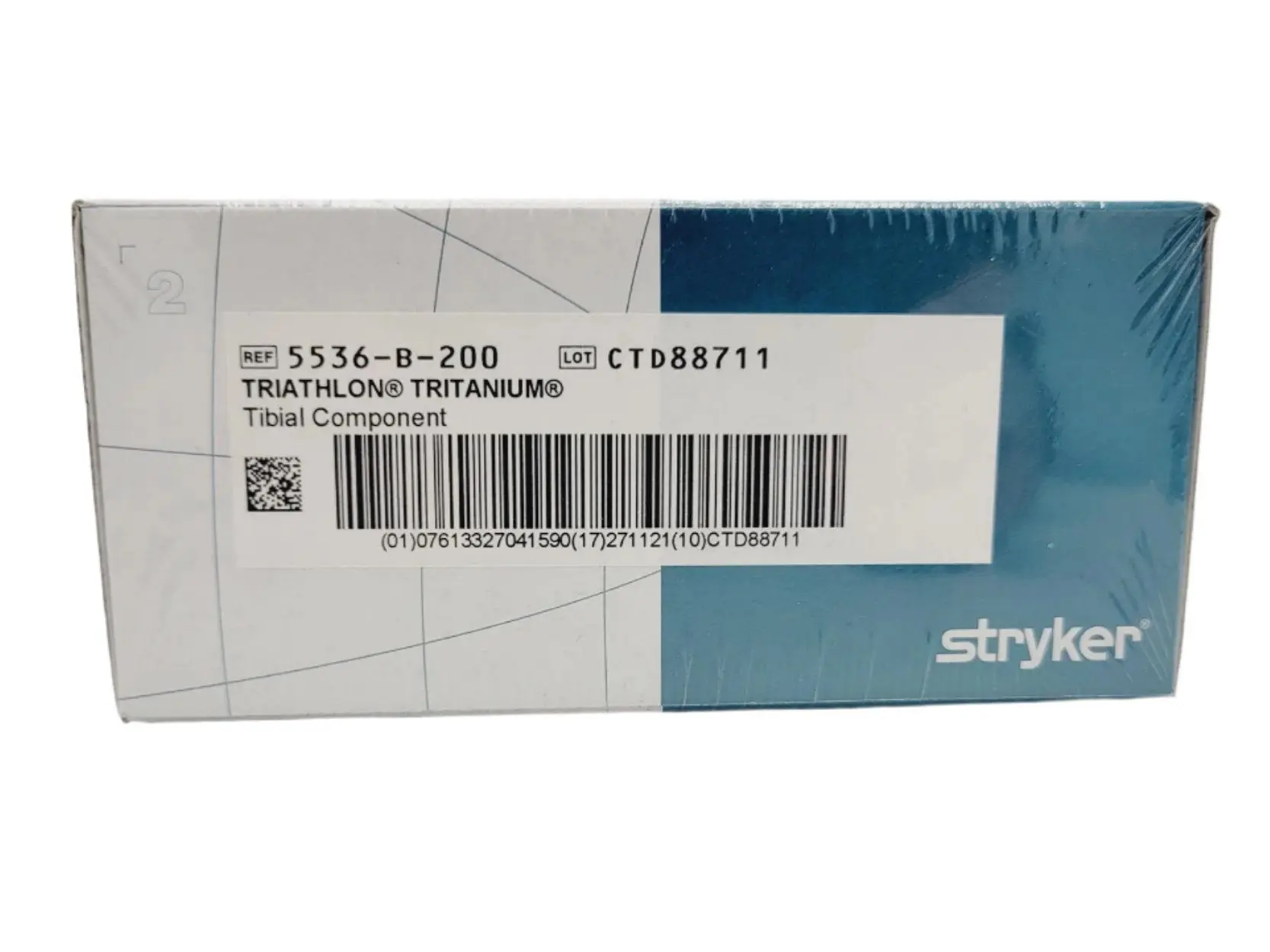 Stryker Orthopaedics 5536-B-200 Triathlon Tritanium Tibial Component