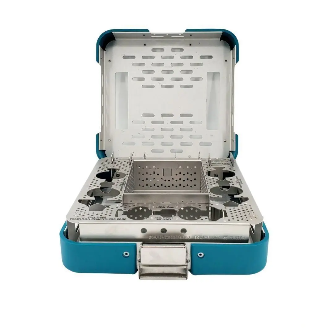 Stryker sterilization case 6541-8-003 Triathlon 10-1/2" x 10 x 3-1/2"