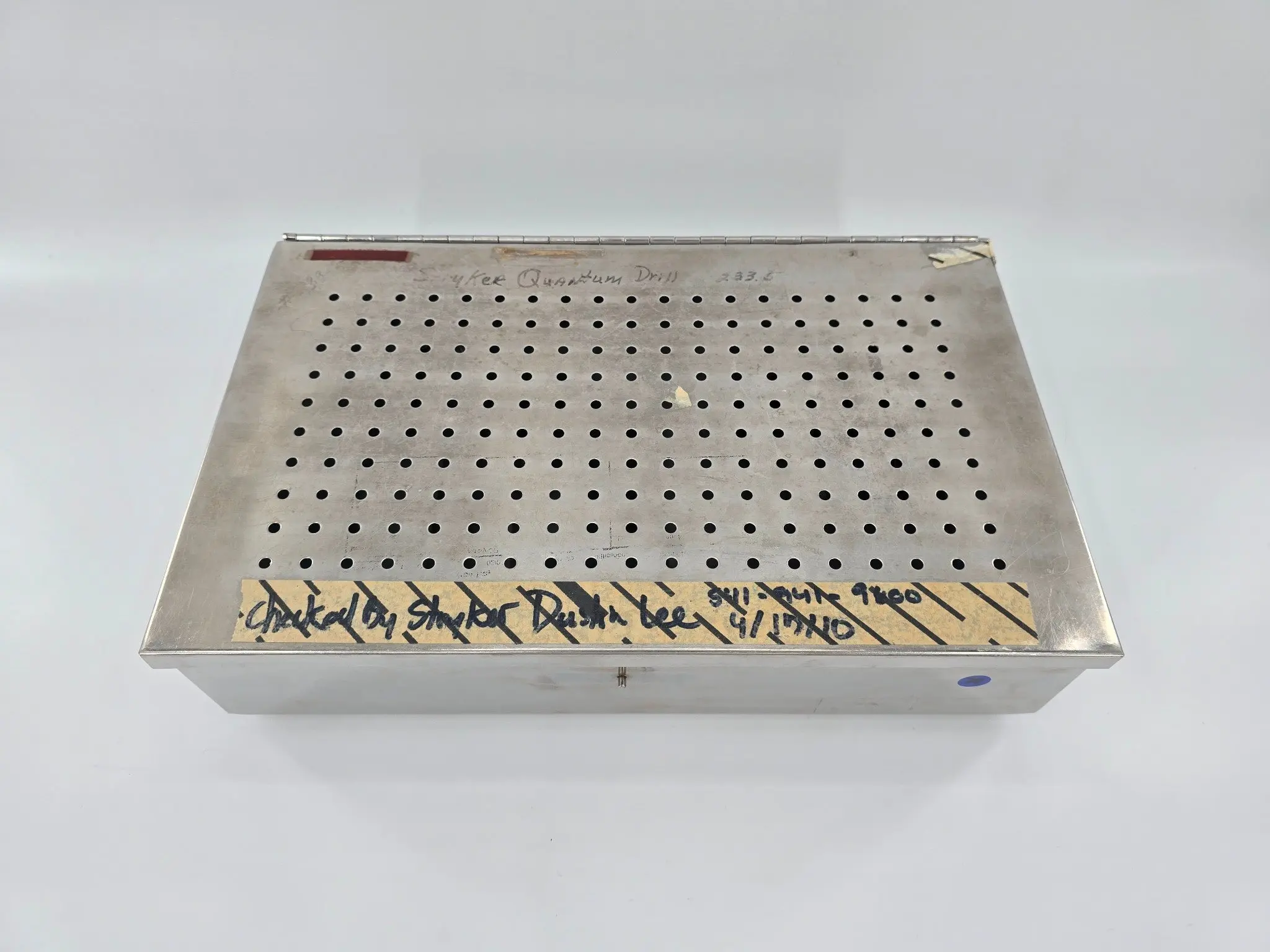 Stryker TPS Quantum Drill Set w/ Carbide Bur Set & Instrument Case - Image 17