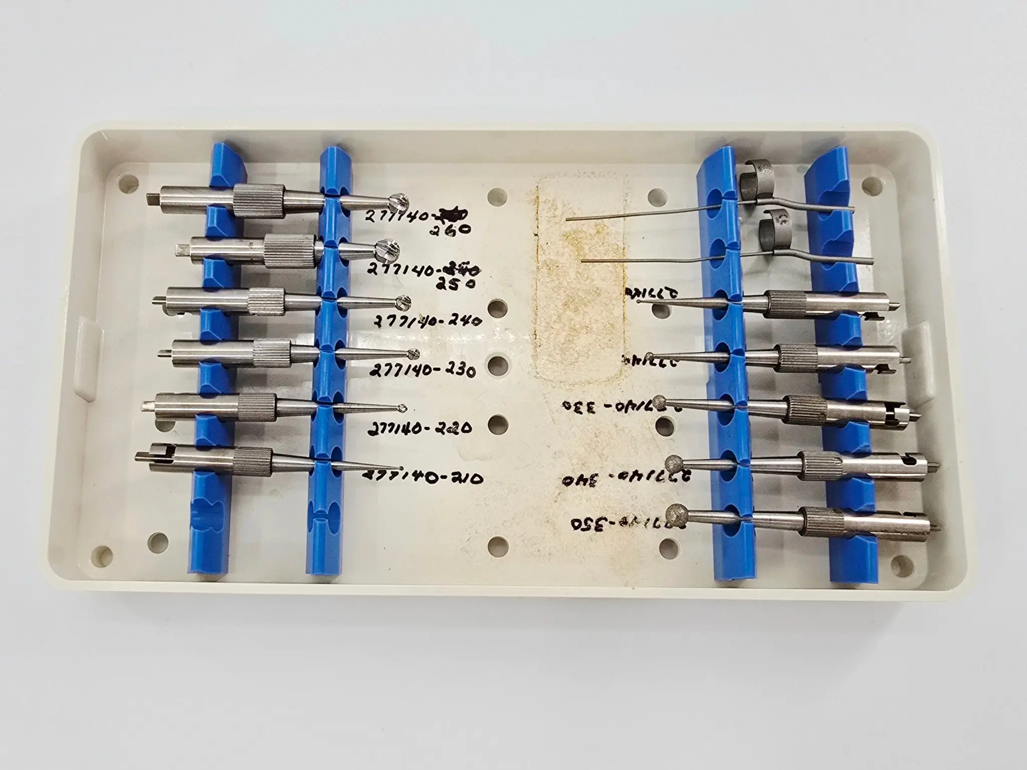 Stryker TPS Quantum Drill Set w/ Carbide Bur Set & Instrument Case - Image 5