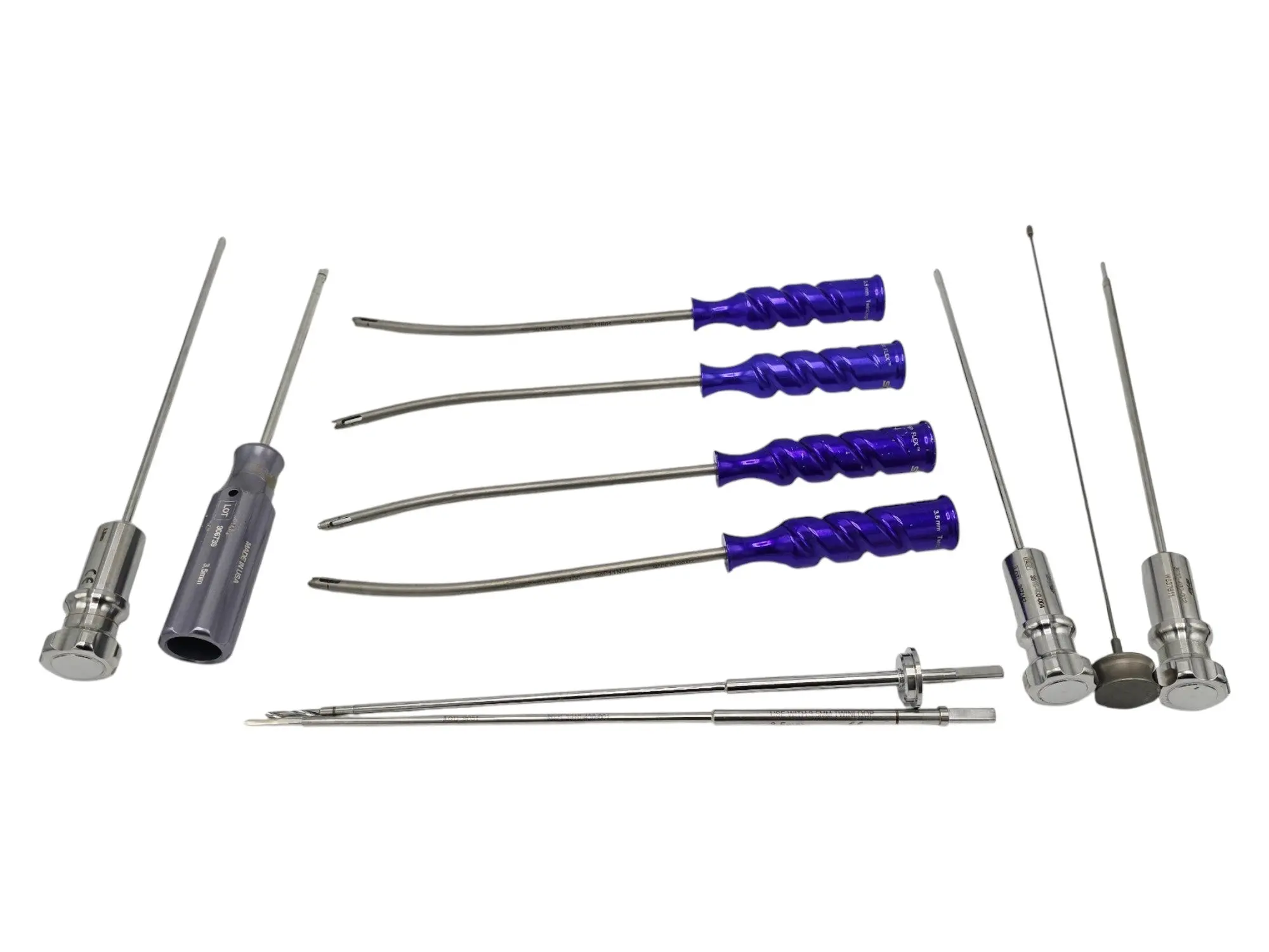 Stryker TwinLoop 3.5mm Instrument Set w/ Guides, Awls, Trocars & Passers - Image 4