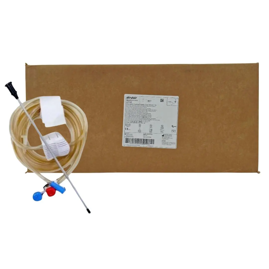 Stryker 250-070-620 AHTO Disposable Suction/Irrigator Tube Set w/ Tip CS/6