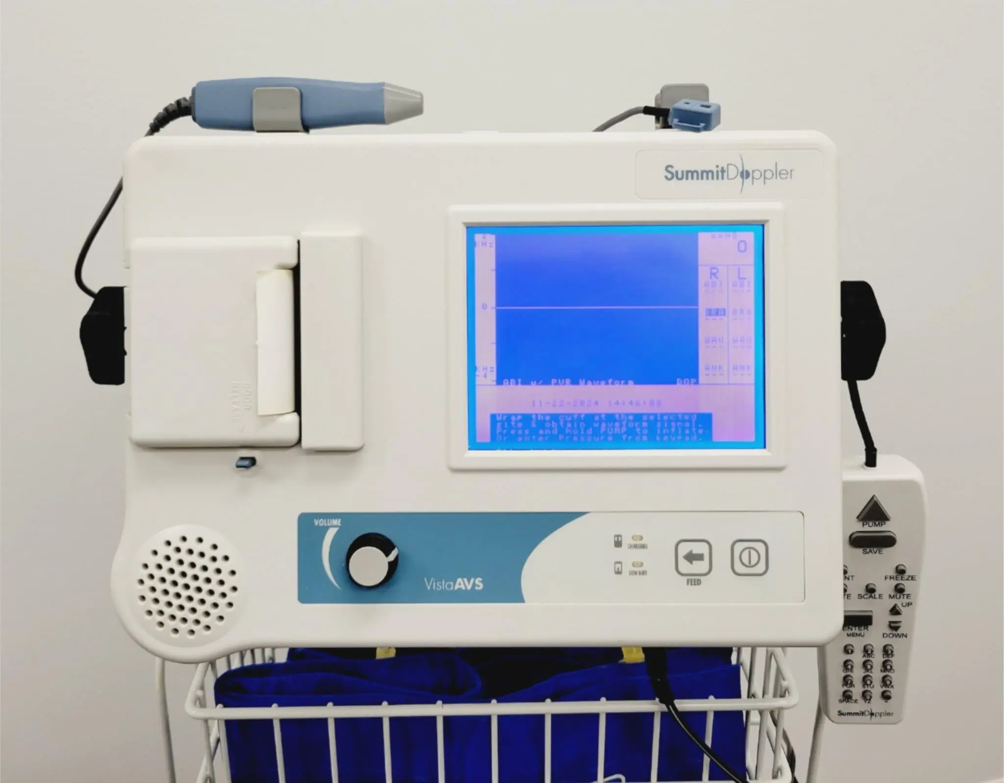 Summit Doppler Vista Avs Vascular System SW Version V2.1R Bio-Med Certified - Image 5