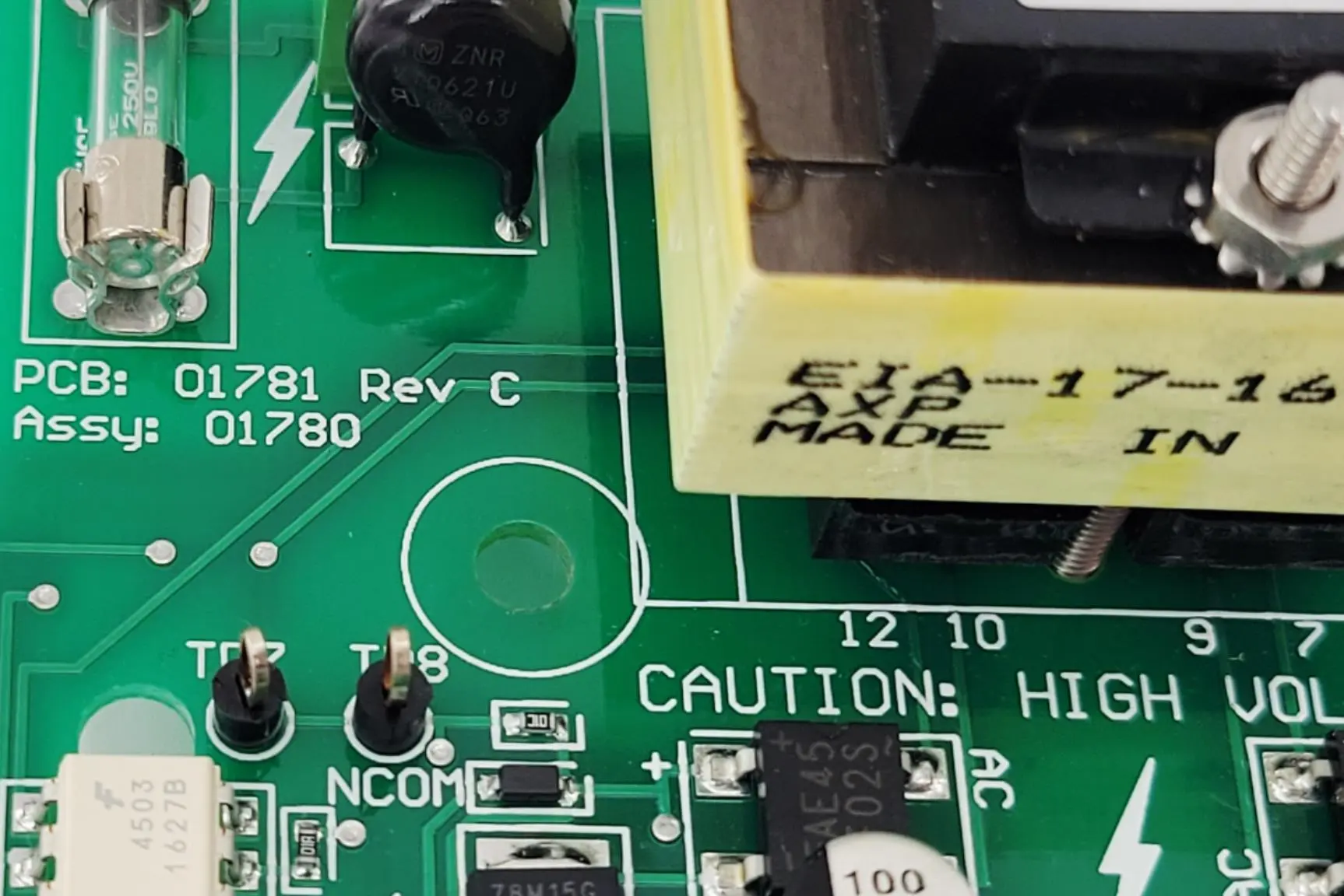 Summit Industries ASSY-0178 Rev C PCB Board from a L177-03 System Cabinet - Image 3