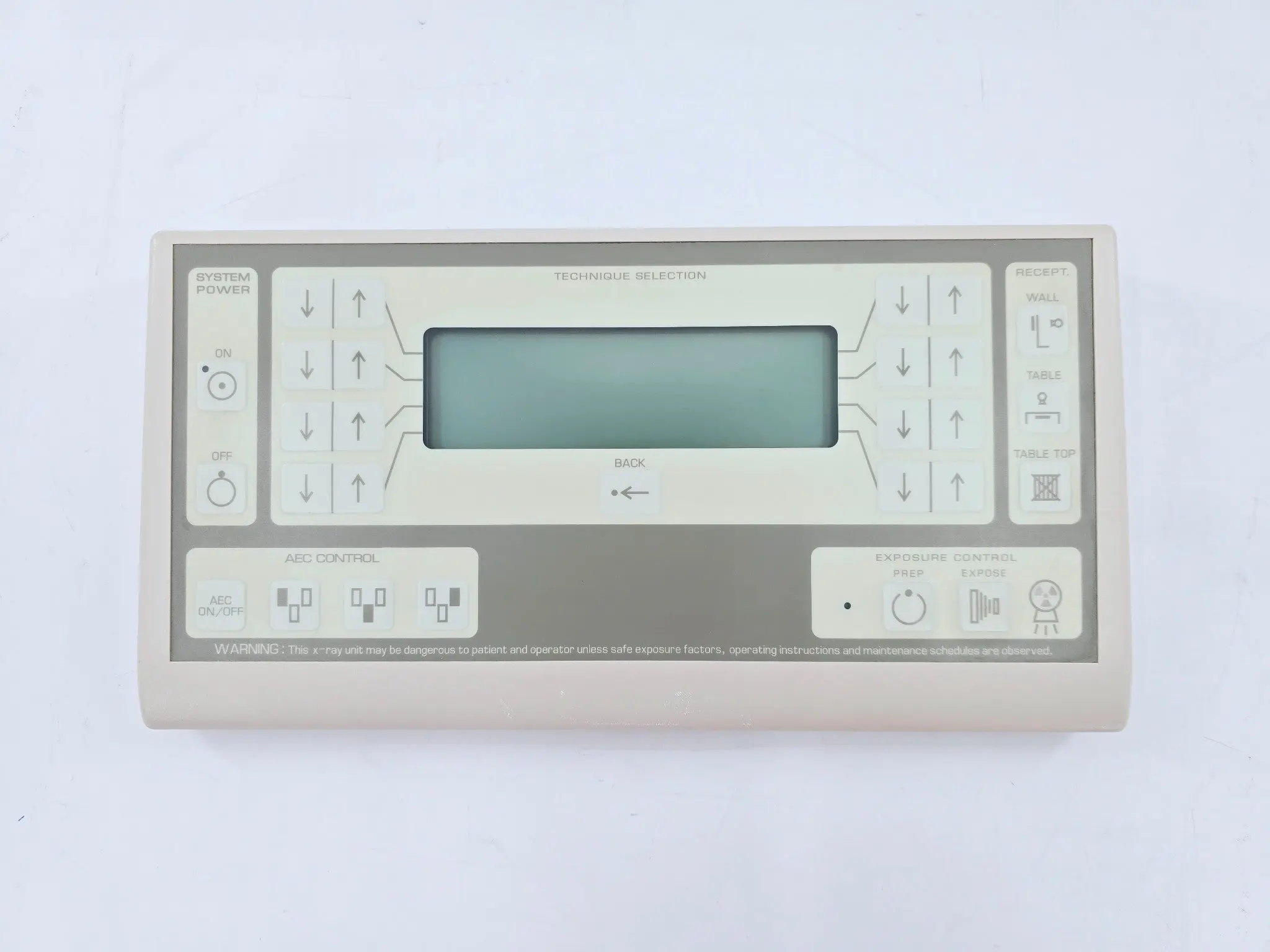 Summit Industries L501-01 Operating Console w/ Anatomical Programming - Image 2