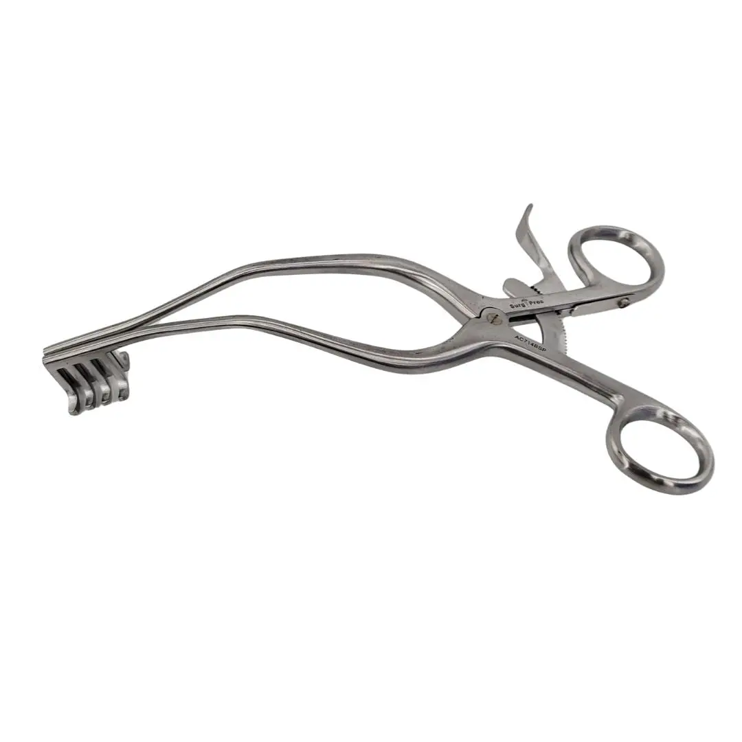 Surgpro AC714BSP Weitlaner Retractor 4 x 4 Blunt Prongs 7-3/4"