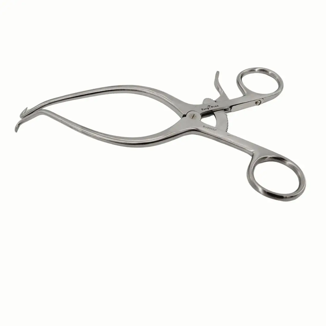 Surgpro BV999SP Seletz Gelpi Retractor Modified w/ Long Curve in Shanks 7-1/4"