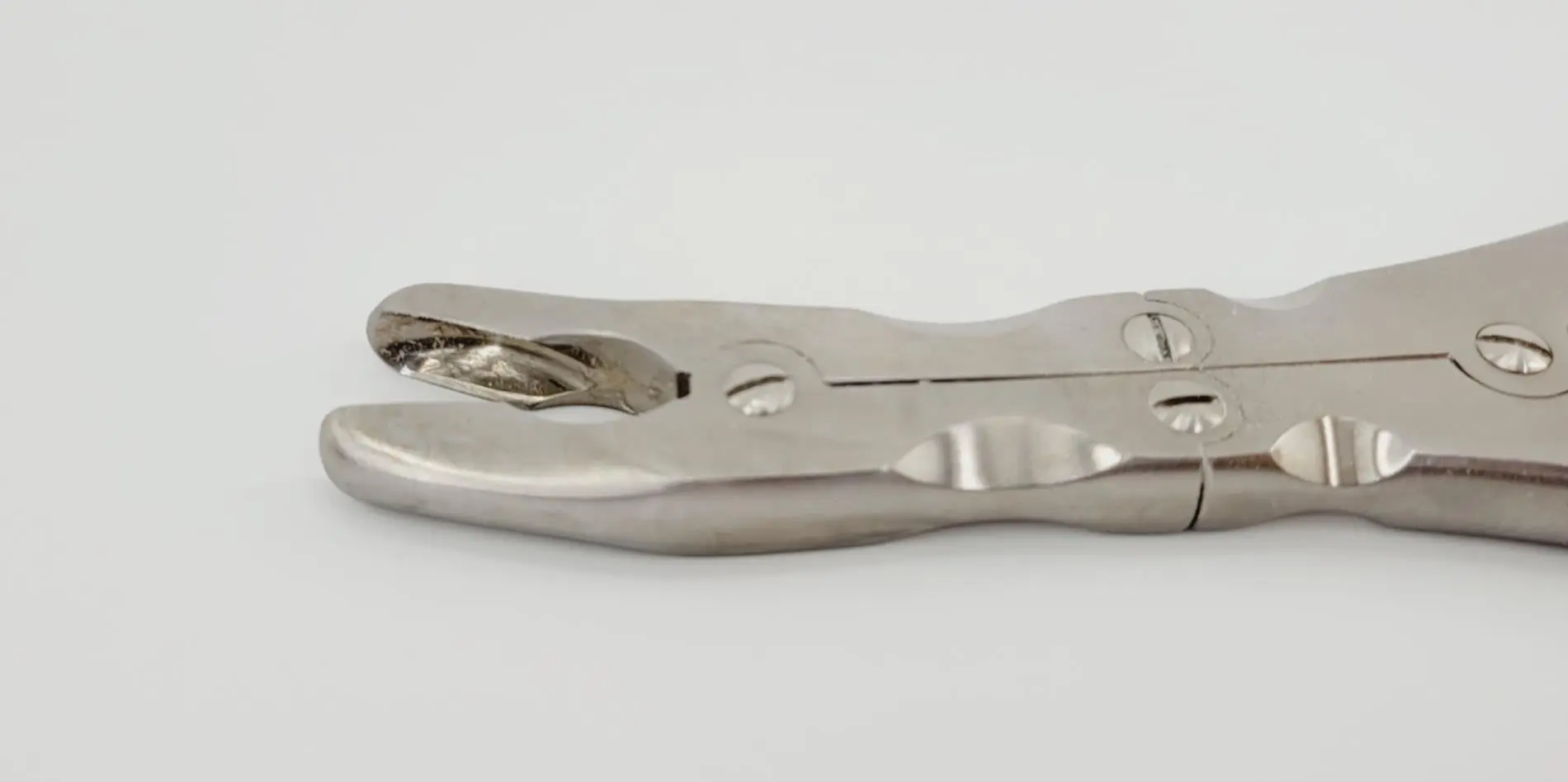 Surgpro LBR8 Leksell Rongeur 6mm x 10mm Curved Orthopedic 9-3/8" - Image 2