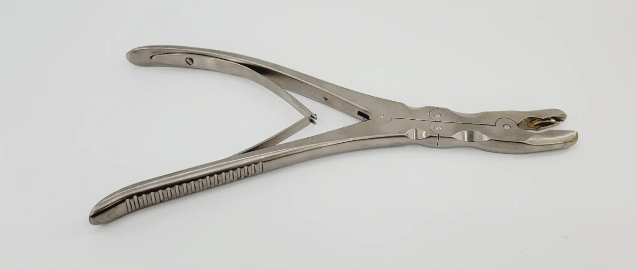 Surgpro LBR8 Leksell Rongeur 6mm x 10mm Curved Orthopedic 9-3/8" - Image 3