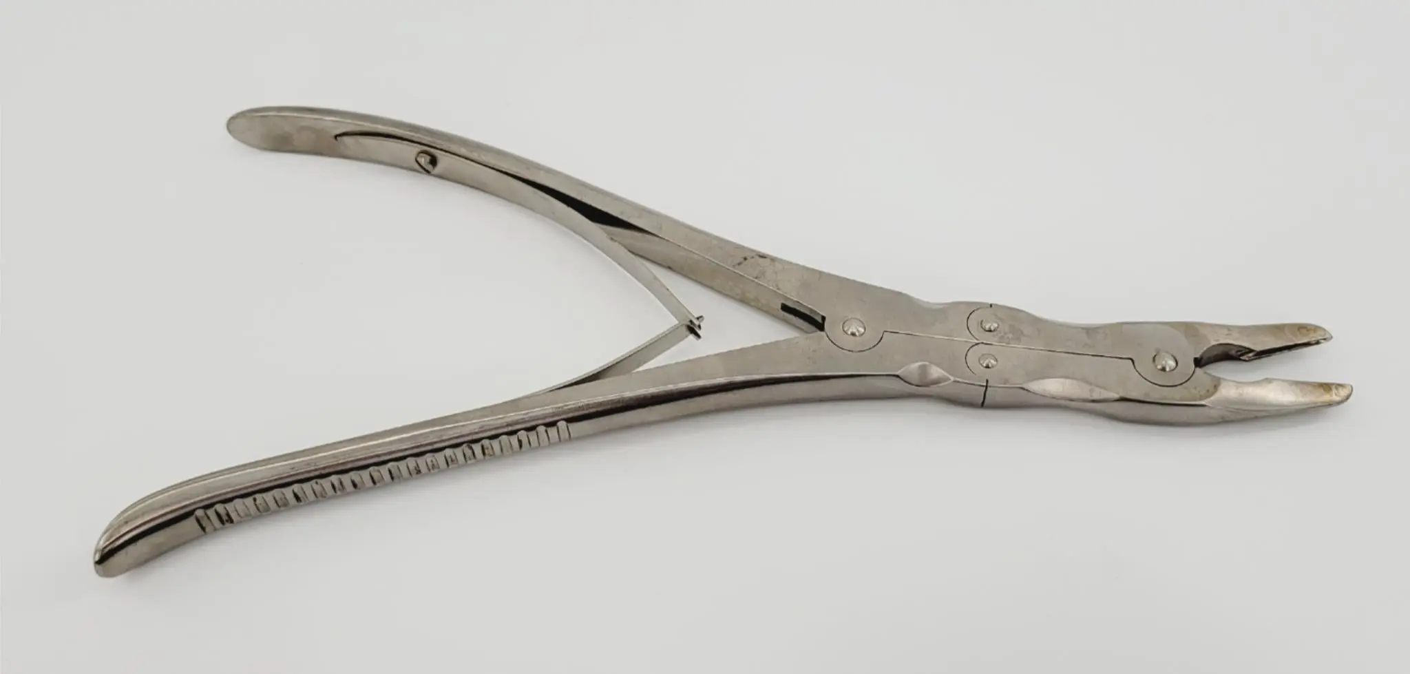 Surgpro Ruskin Rongeur 3mm x 10mm Curved Orthopedic 9-1/2" - Image 2