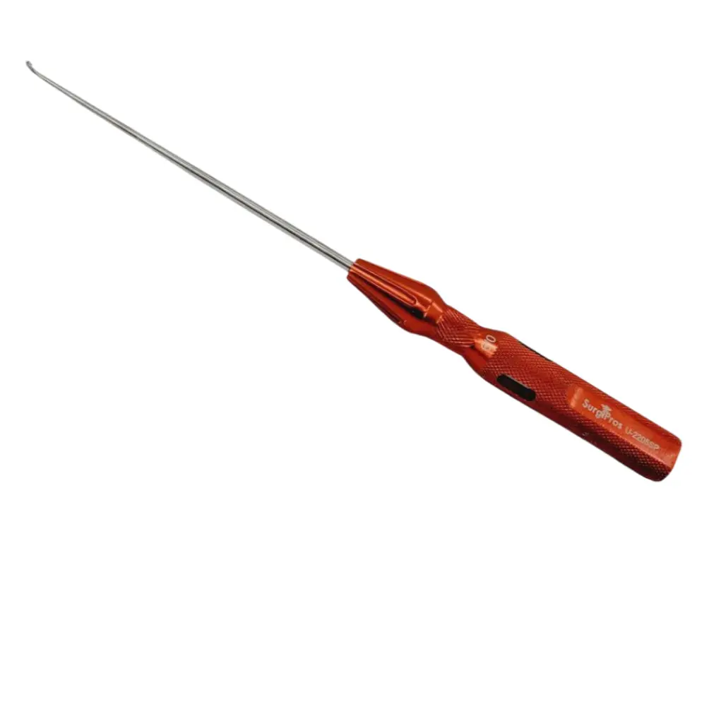 Surgpro U-2205SP Chroma-Line Micro Spinal Curette Reverse Angled Size 6/0 9-1/4"