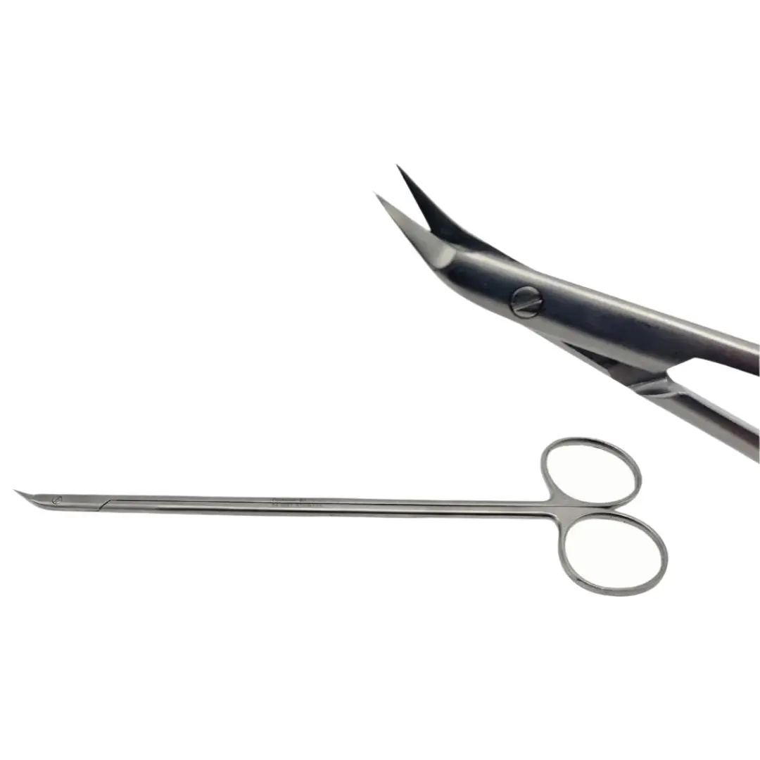 Symmetry Surgical 54-8017 Codman Reusable Coronary Artery Scissors Diethrich Angled 30 Degree 7-3/8"