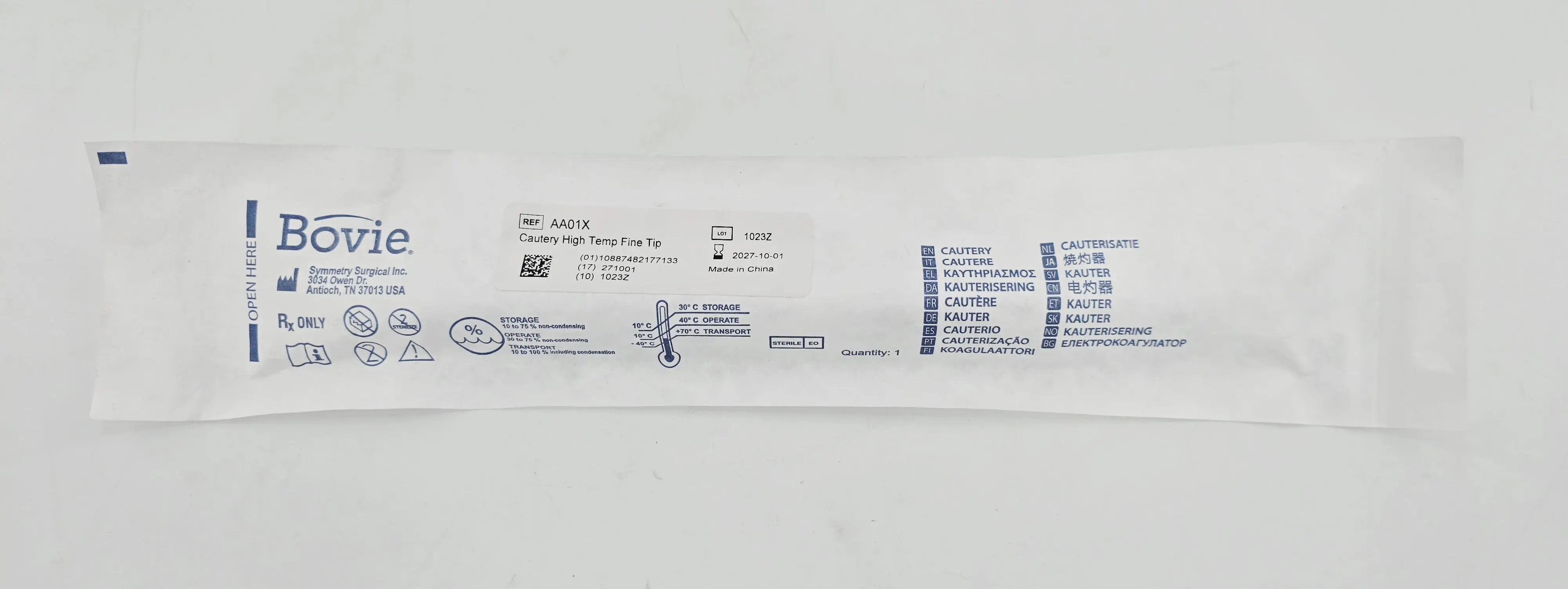Symmetry Surgical AA01X Bovie Cautery Fine Tip High Temperature 2200° F BX/10 - Image 2