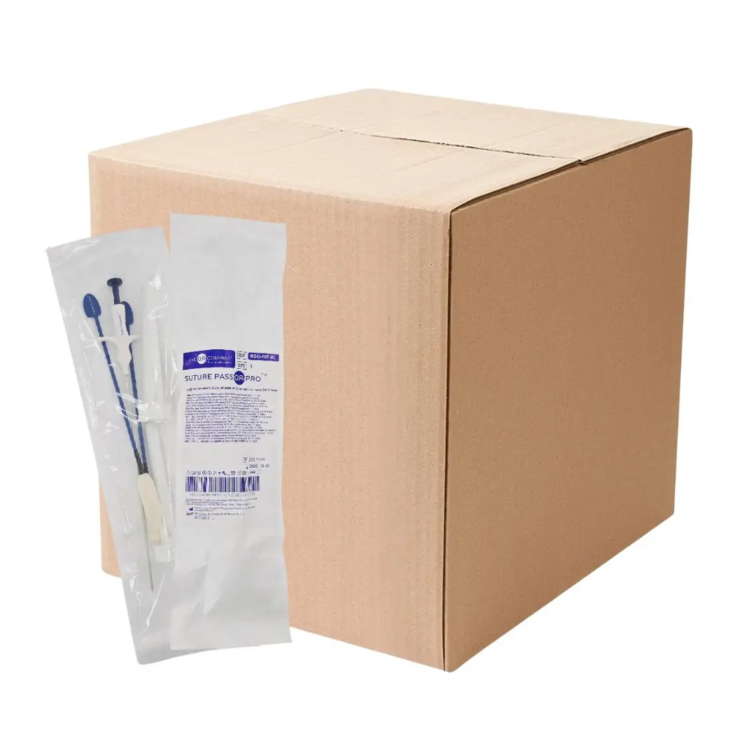 Symmetry Surgical RSG-18F-XL Suture PassOR PRO 180mm w/ Two Bariatric Length Guides BX/10