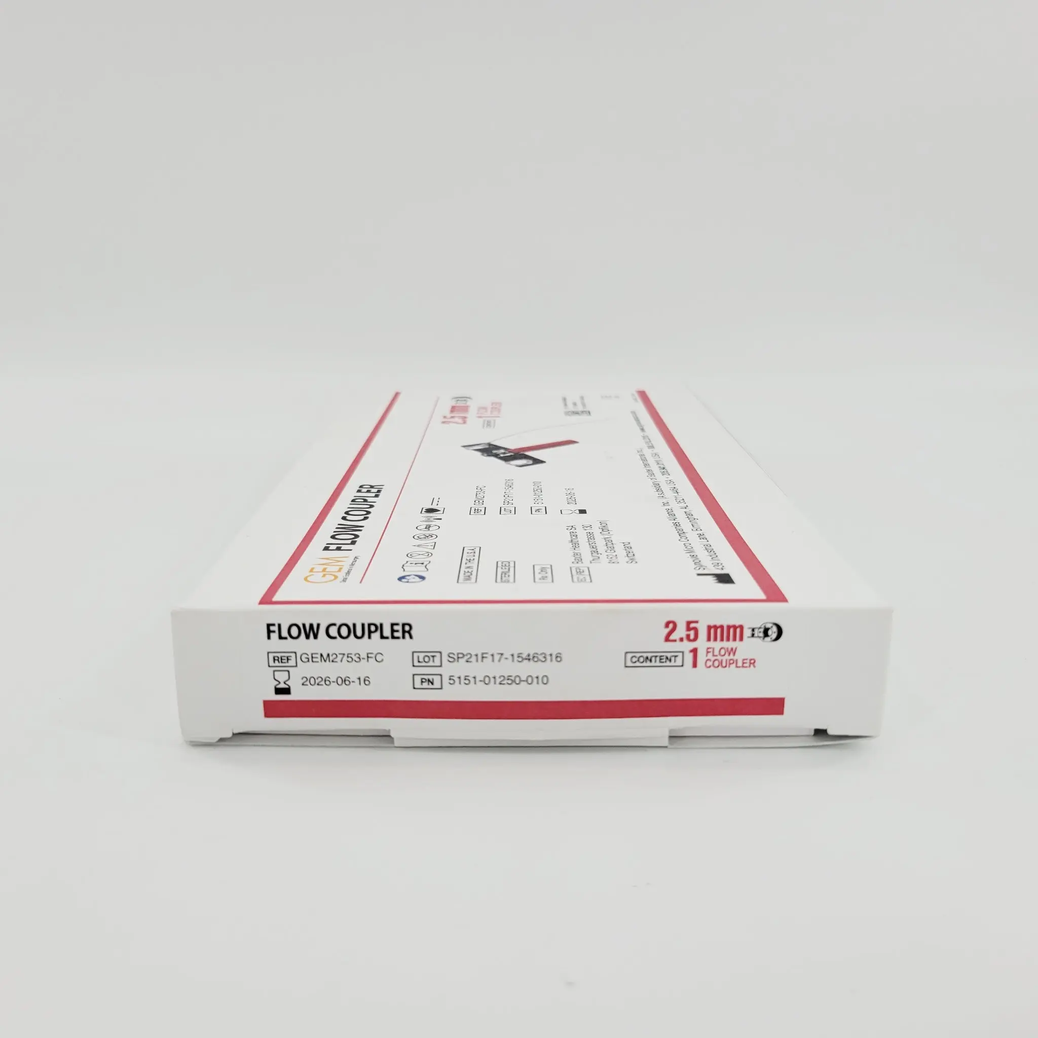 Synovis Micro GEM2753-FC GEM Flow Coupler 2.5mm Vessel Range 2.2mm - Image 3