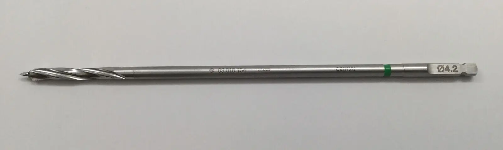 Synthes 03.010.104 Three-Fluted Surgical Drill Bit 4.2mm - Image 2