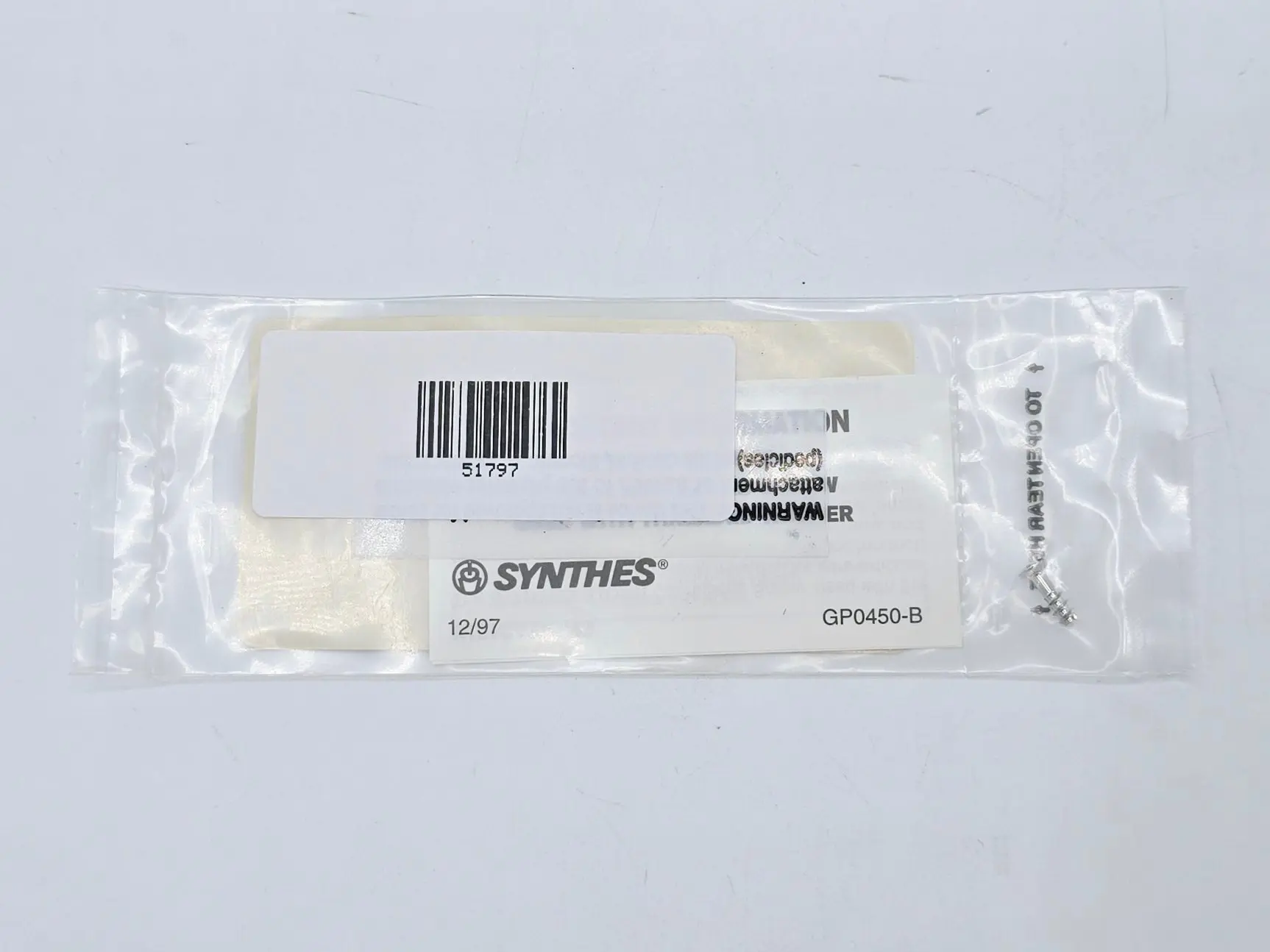 Synthes 202.609 3.0mm Cannulated Screw Short Thread/9mm - Image 3