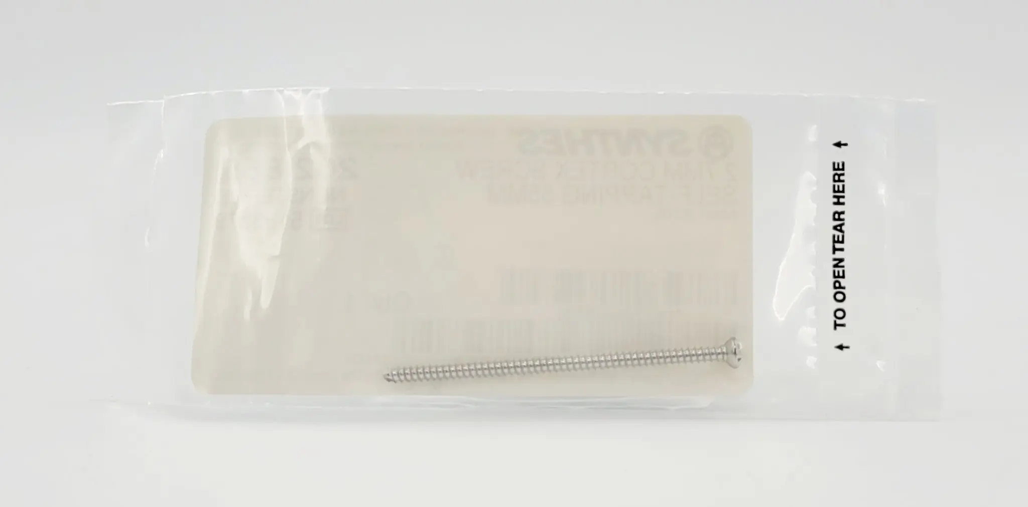 Synthes 202.855 2.7mm Cortex Screw Self-Tapping 55mm - Image 3