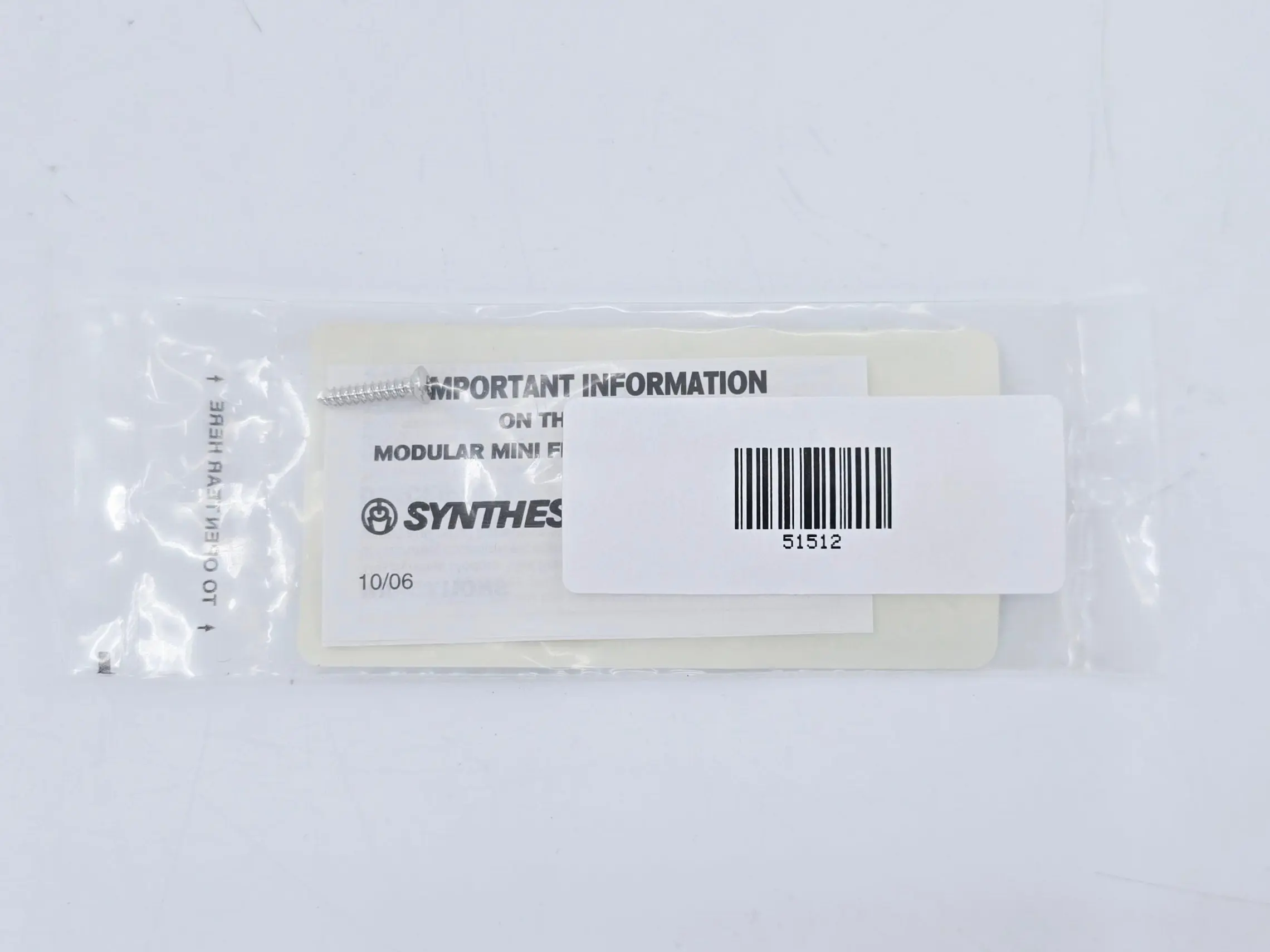 Synthes 202.874 2.7mm Cortex Screw Self-Tapping w/ T8 Stardrive Recess 14mm - Image 3