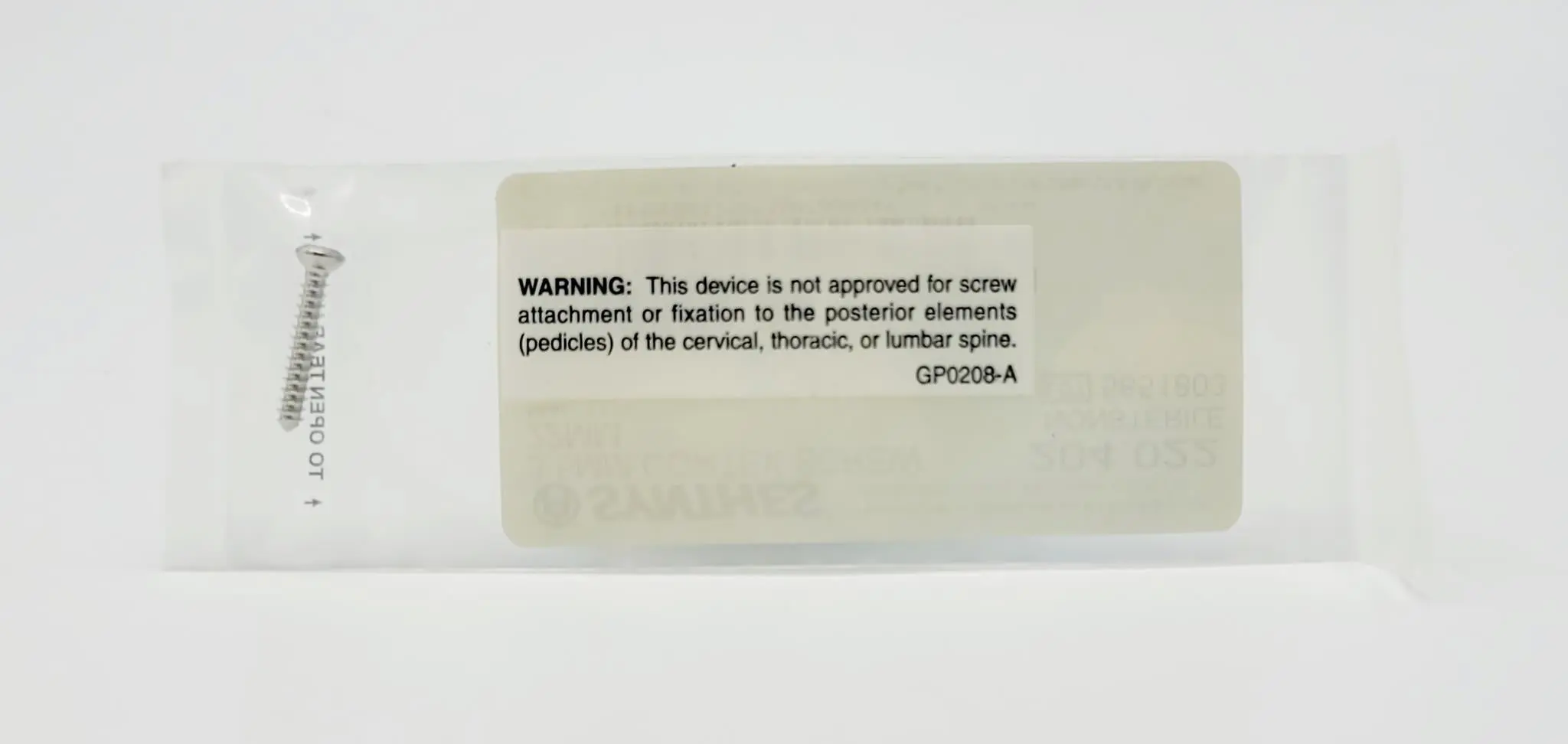 Synthes 204.022 Cortex Screw 3.5mm x 22mm 1/EA - Image 3