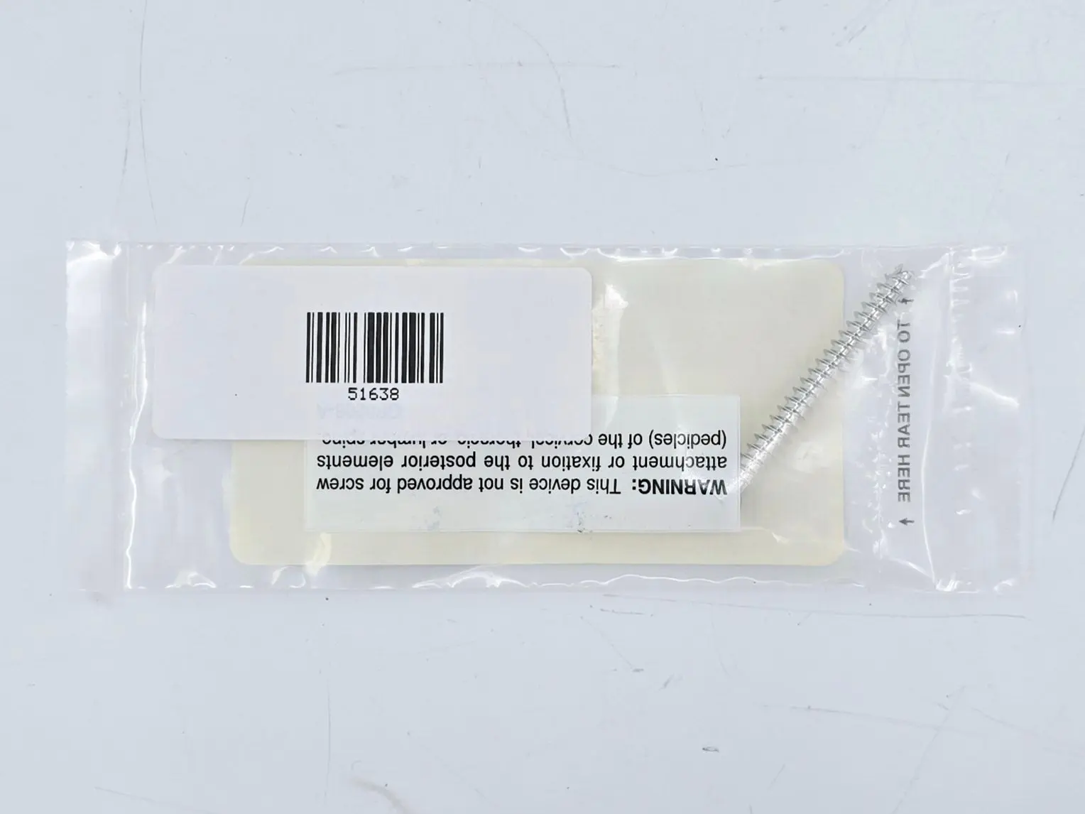 Synthes 214.744 4.5mm Cannulated Screw Fully Threaded/44mm - Image 3