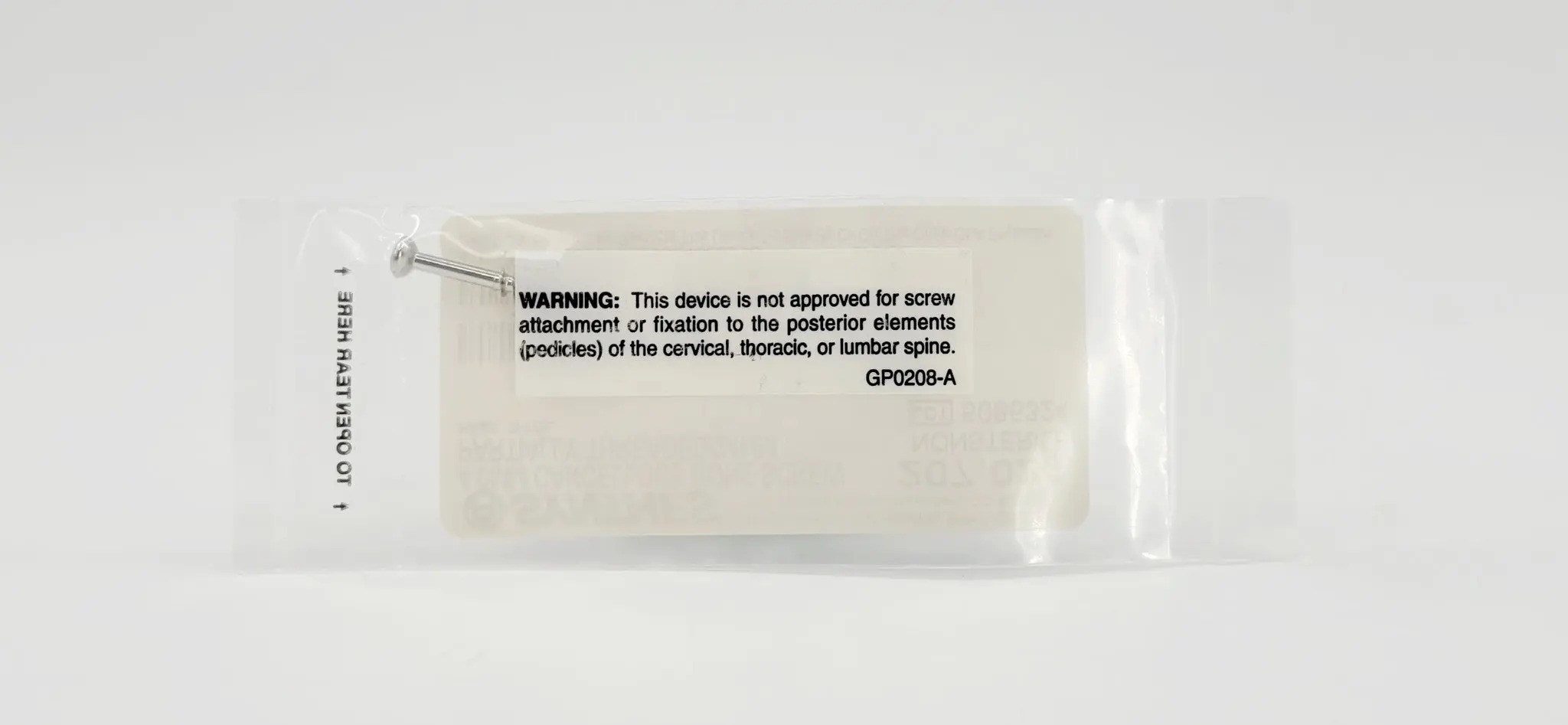 Synthes 207.024 4.0mm Cancellous Bone Screw Partially Threaded 24mm - Image 3