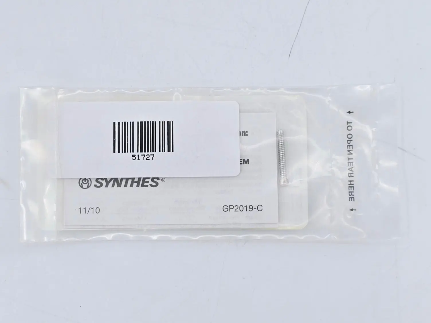 Synthes 212.818 2.4mm Locking Screw Self-Tapping with Stardrive Recess 18mm - Image 3