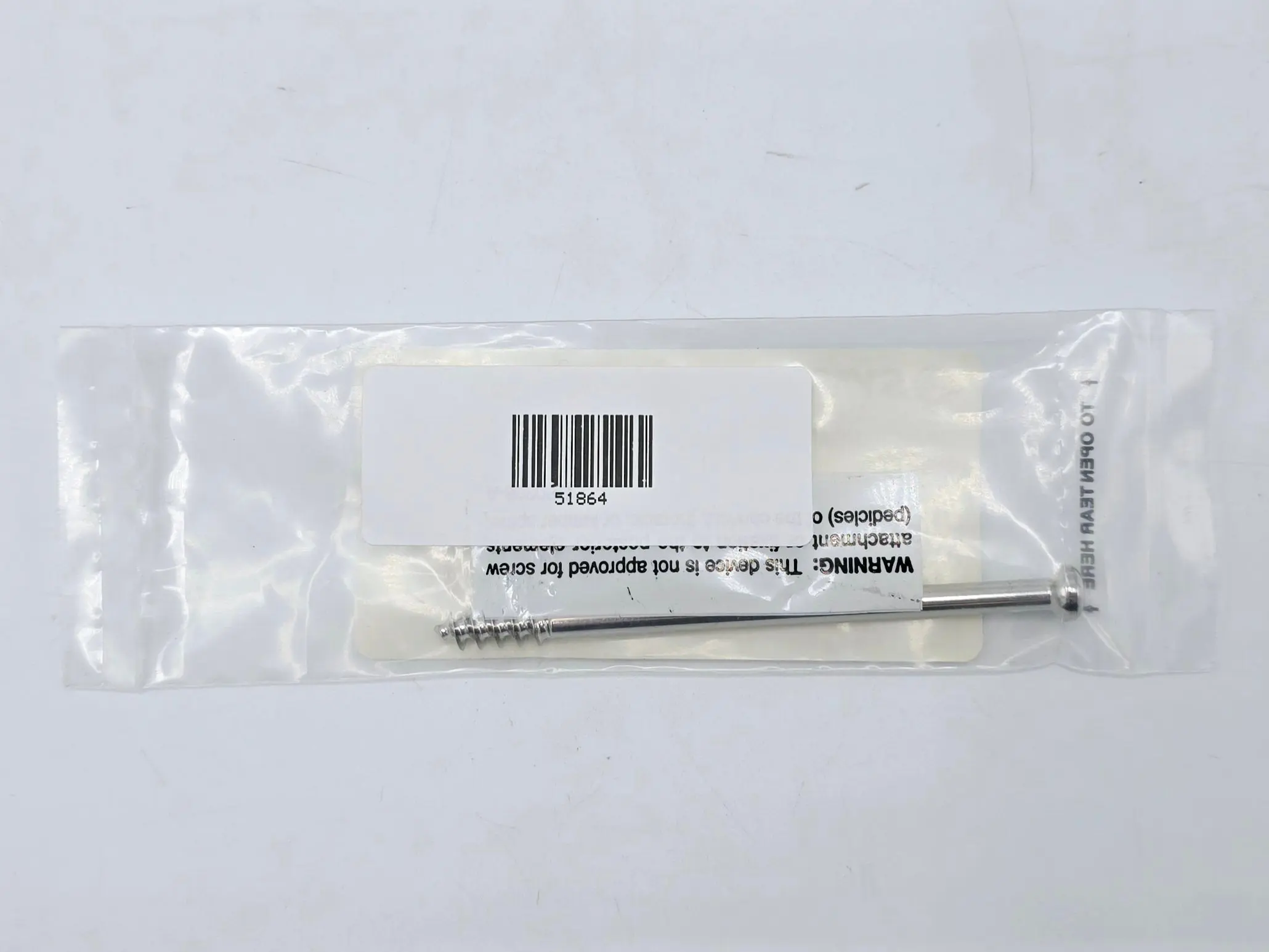 Synthes 216.090 6.5mm Cancellous Bone Screw 16mm Thread/90mm - Image 3