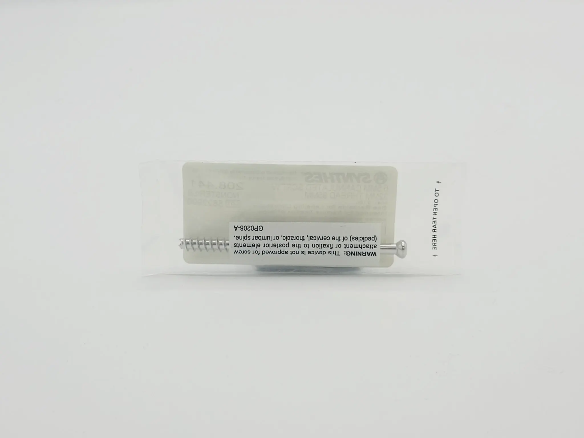 Synthes 208.441 6.5mm Cannulated Screw 32mm Thread 95mm - Image 3